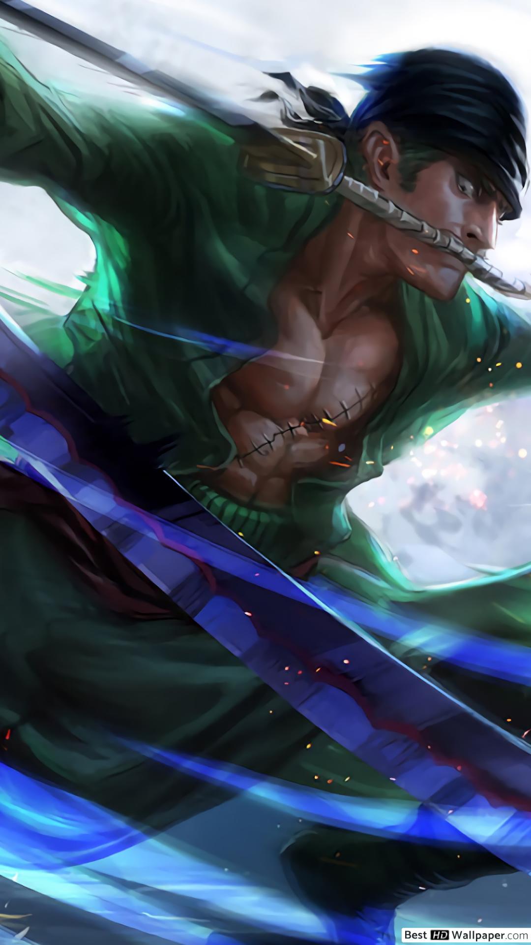 1080x1920 Roronoa Zoro Wallpaper 3D