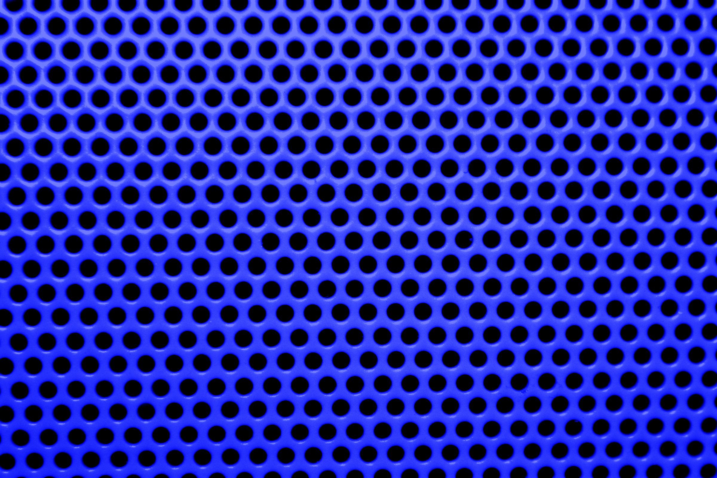 2400x1600 Blue Mesh with Round Holes Texture