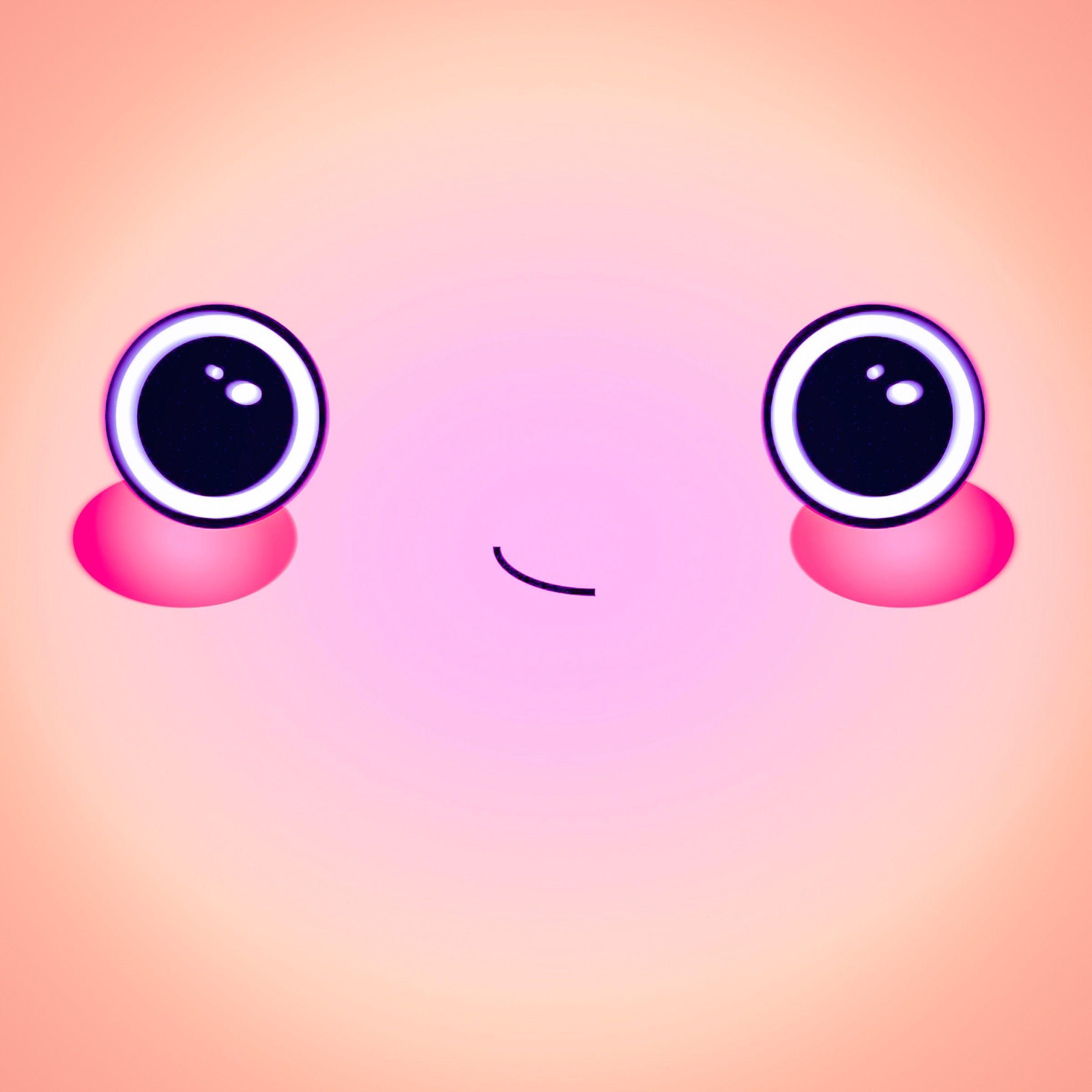 2400x2400 Pink Smile Wallpaper