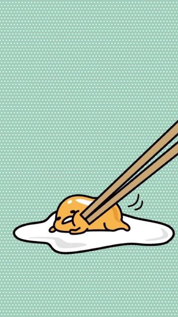 750x1334 Gudetama wallpaper