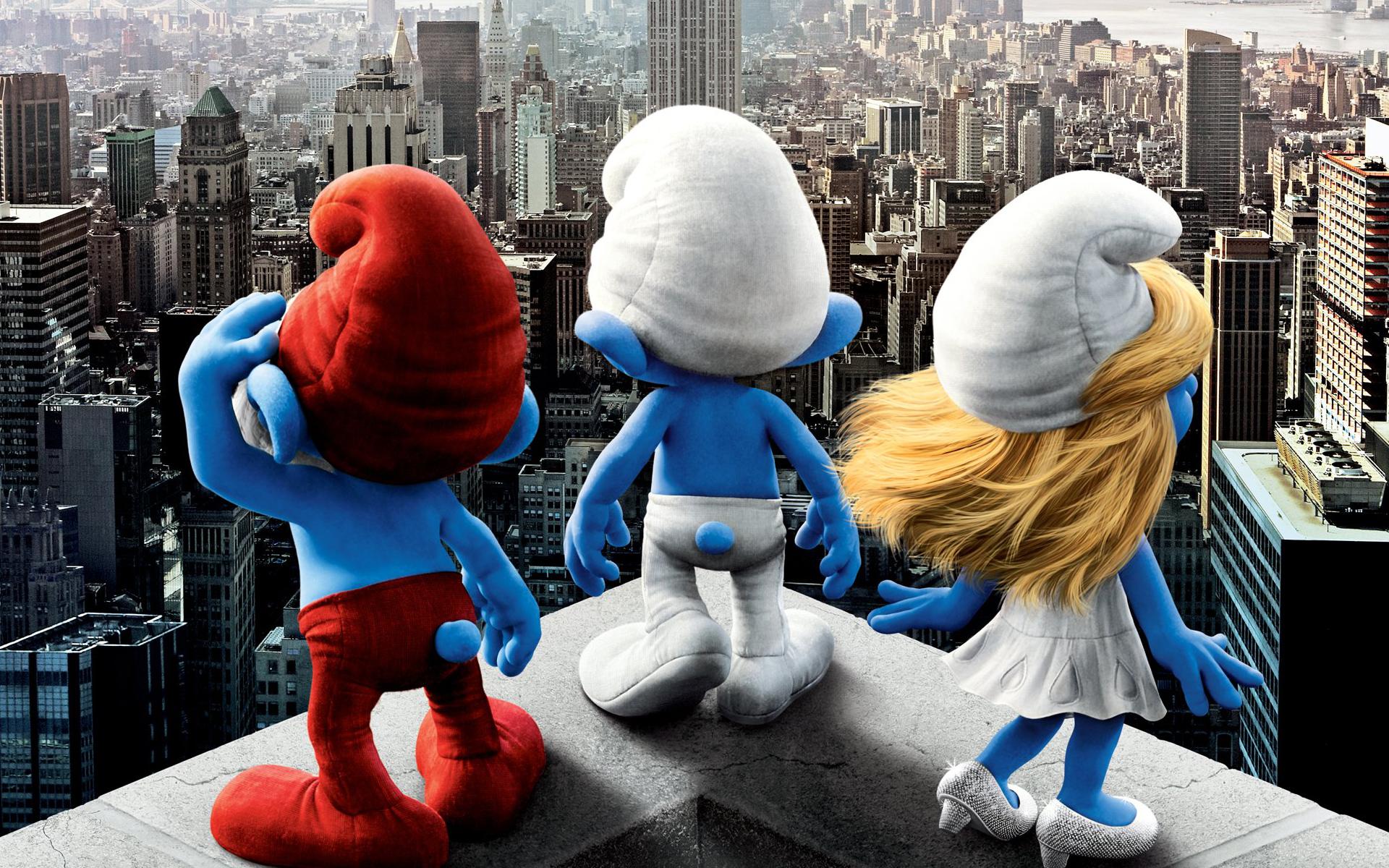 1920x1200 Smurfs Movie HD wallpaper