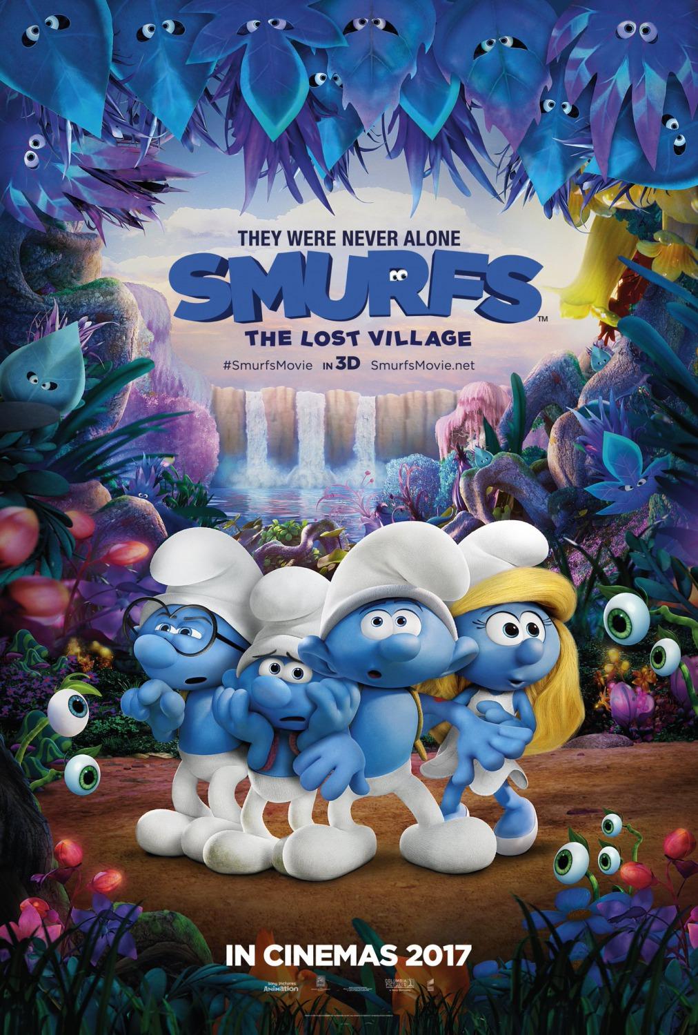 1012x1500 Smurfs: The Lost Village Movie Poster
