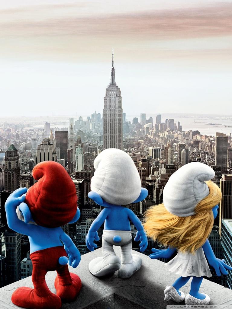 768x1024 The Smurfs (2011) Movie Ultra HD Desktop Background Wallpaper for 4K UHD TV : Widescreen & UltraWide Desktop & Laptop : Tablet