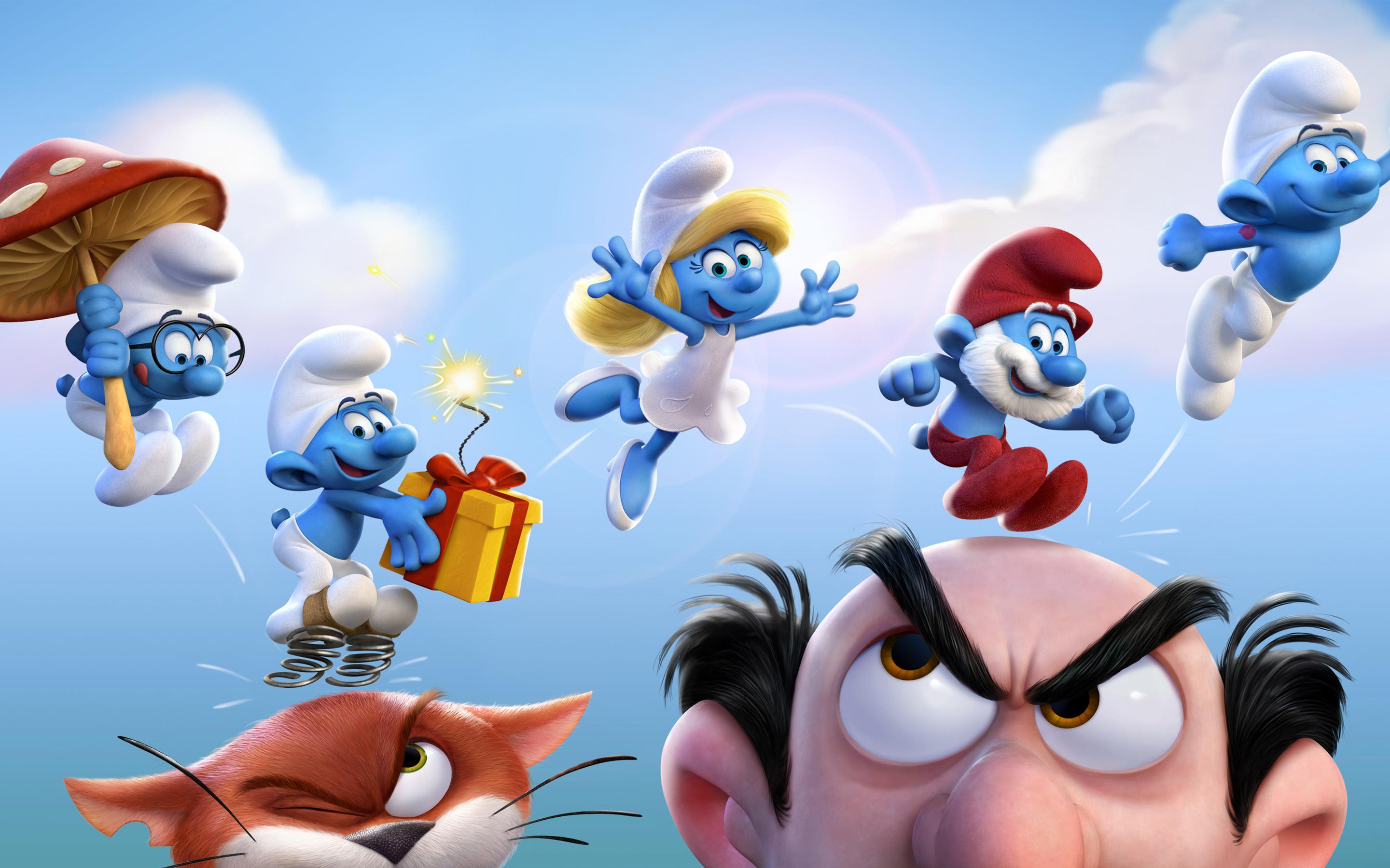 2880x1800 Smurfs 4K wallpaper for your desktop or mobile screen free and easy to download
