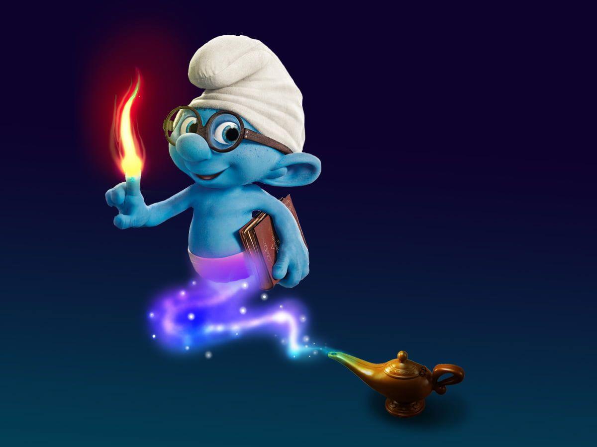 1200x900 Smurf wallpaper, Smurf illustration, Funny, representation, blue, burning. Smurfs, First color movie, Smurfs party