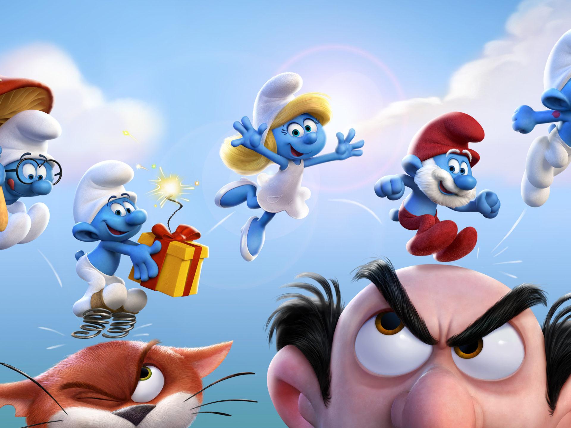1920x1440 The Smurfs 3 Cartoon Photo Wallpaper HD 3840x2160 :