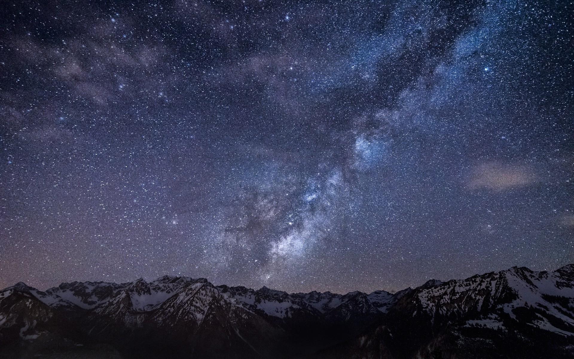 1920x1200 Starry Sky Wallpaper