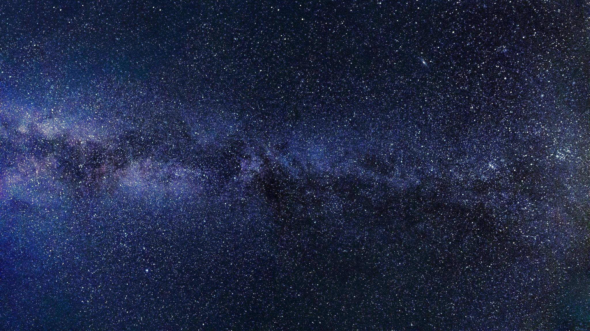 2048x1152 Milky Way Starry Sky Night 5k 5k HD 4k Wallpaper, Image, Background, Photo and Picture