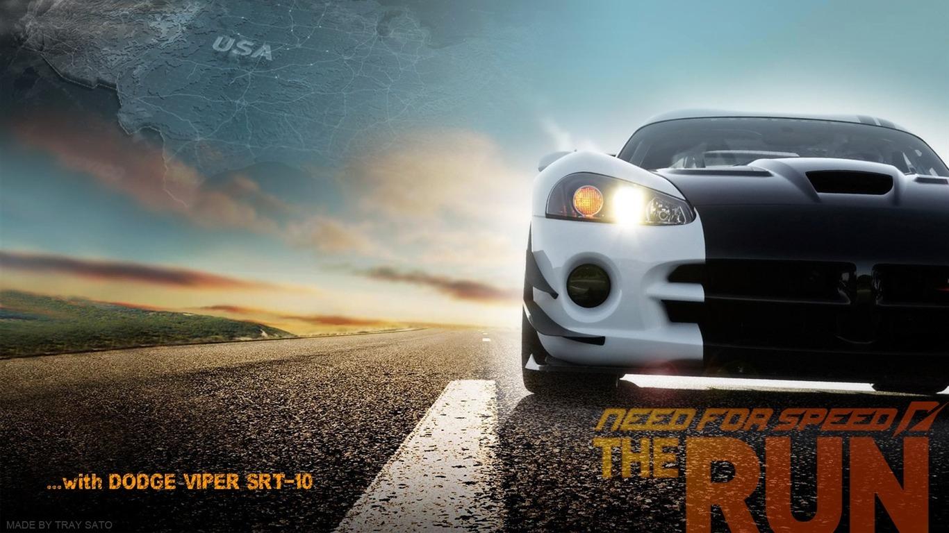 1366x768 Need For Speed The Run Game HD Wallpaper 01