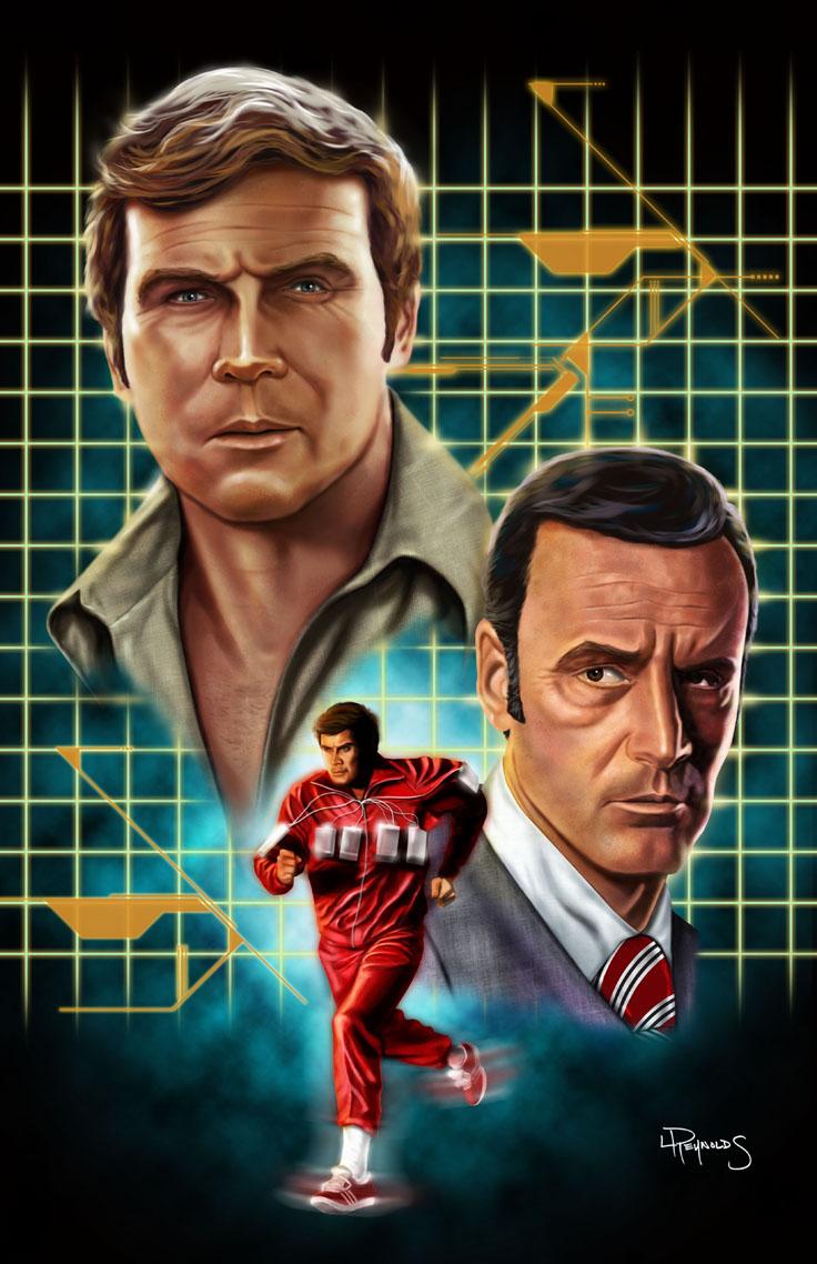 736x1138 THE SIX MILLION DOLLAR MAN ART GALLERY