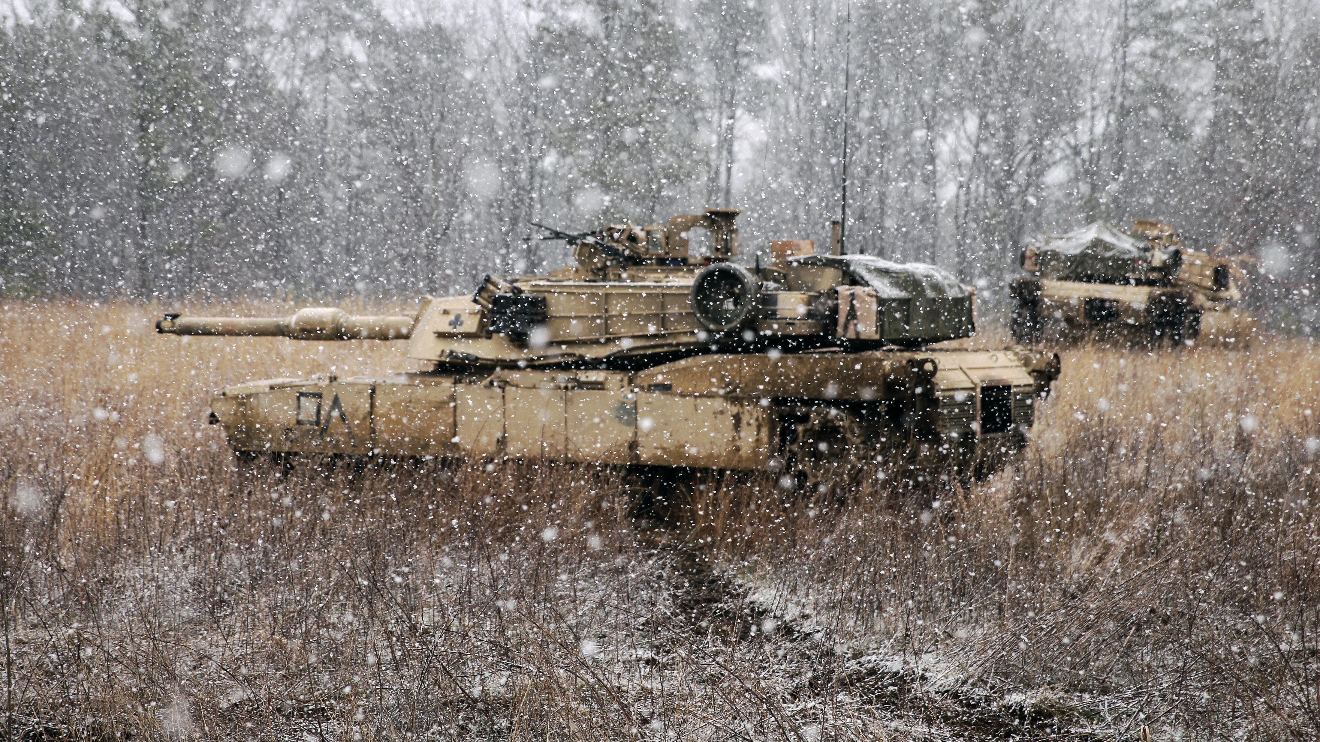 4398x2474 M1 Abrams HD Wallpaper and Background