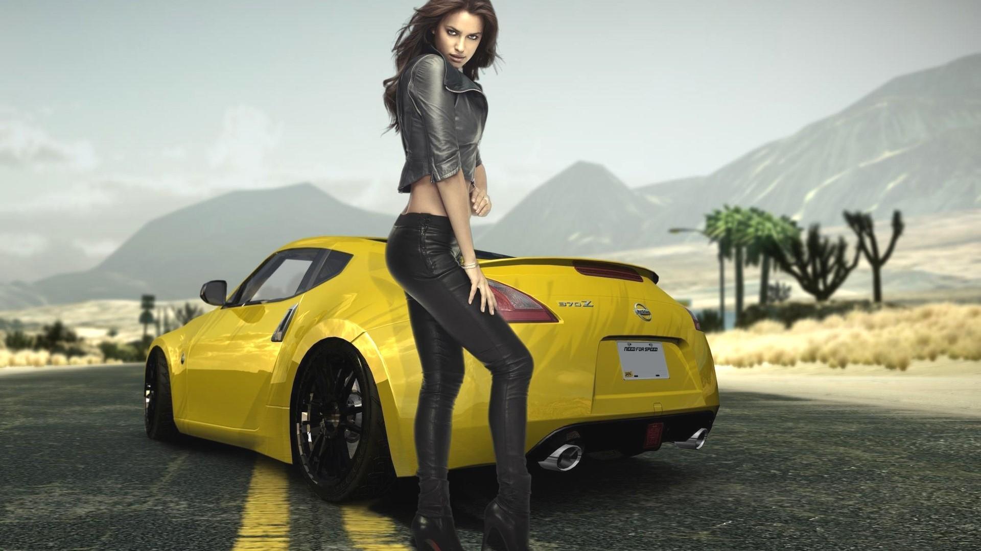 1920x1080 HD NFS The Run Irina Shayk Gallery HD Wallpaper
