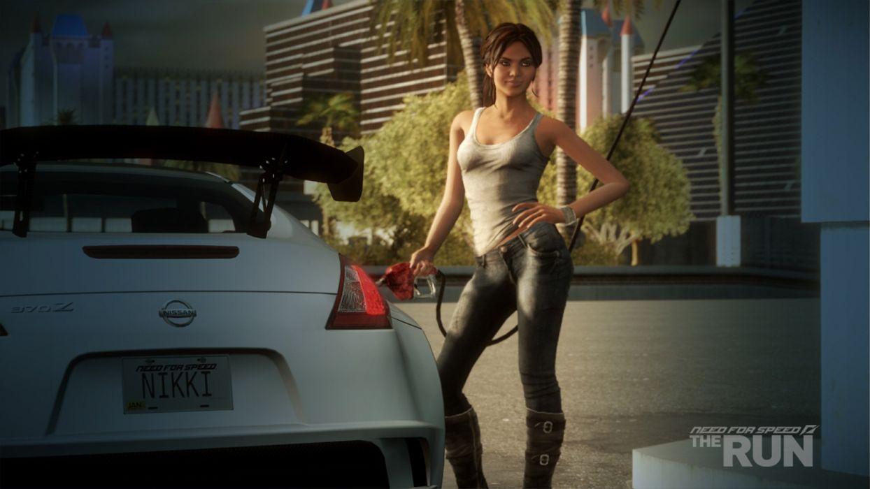 1244x700 Women video games cars Need for Speed Nissan Need for Speed The Run girls with cars wallpaperx900