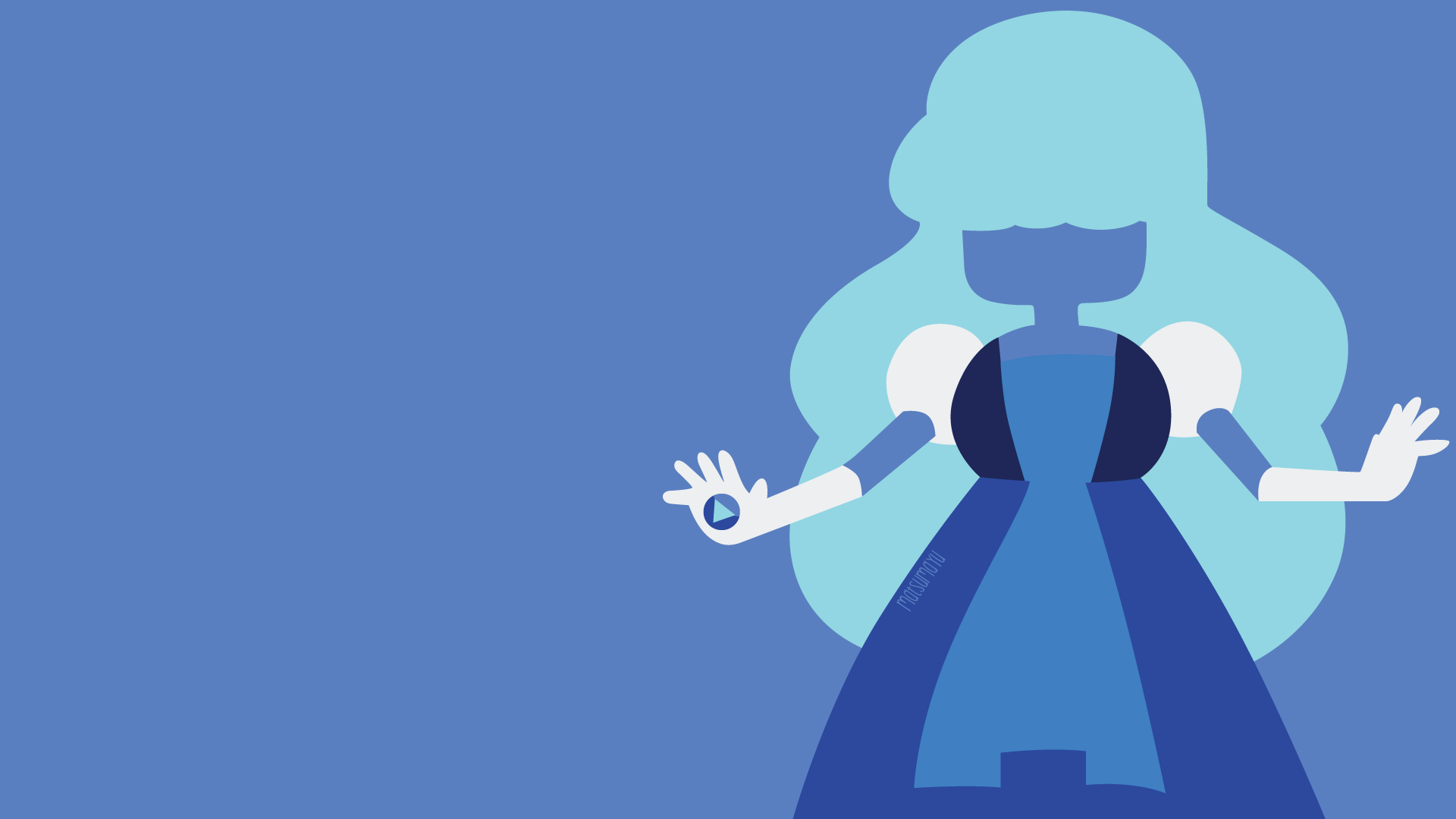 1920x1080 1920x1080 Sapphire (Steven Universe) wallpaper PNG Gallery HD Wallpaper