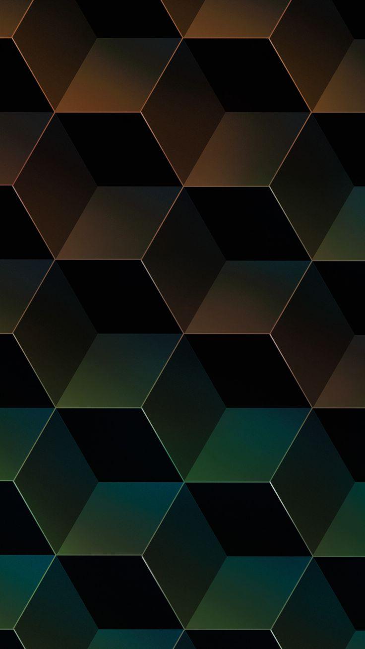 736x1308 21++ Dark Geometric iPhone Wallpaper