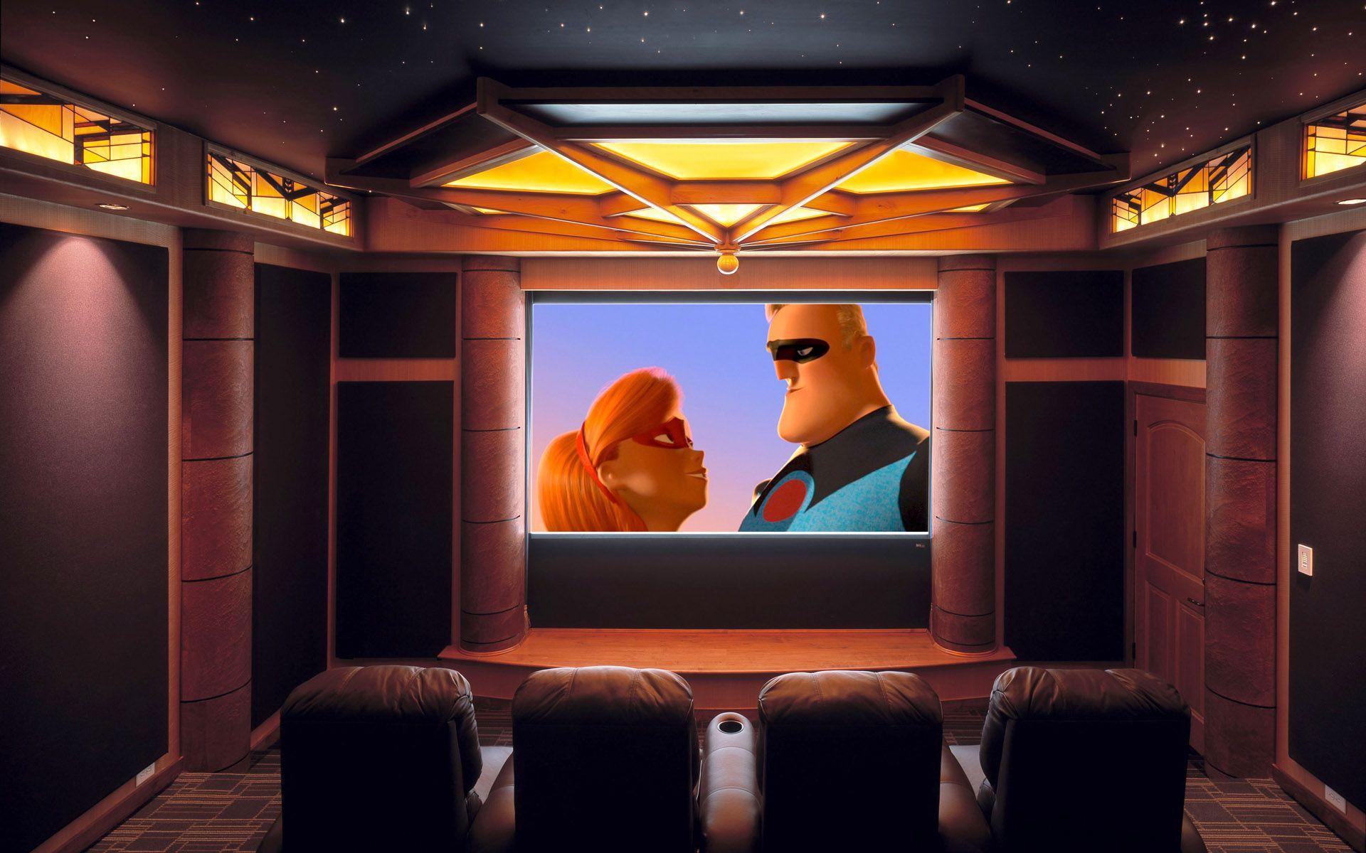 1920x1200 Home Theater Wallpaper