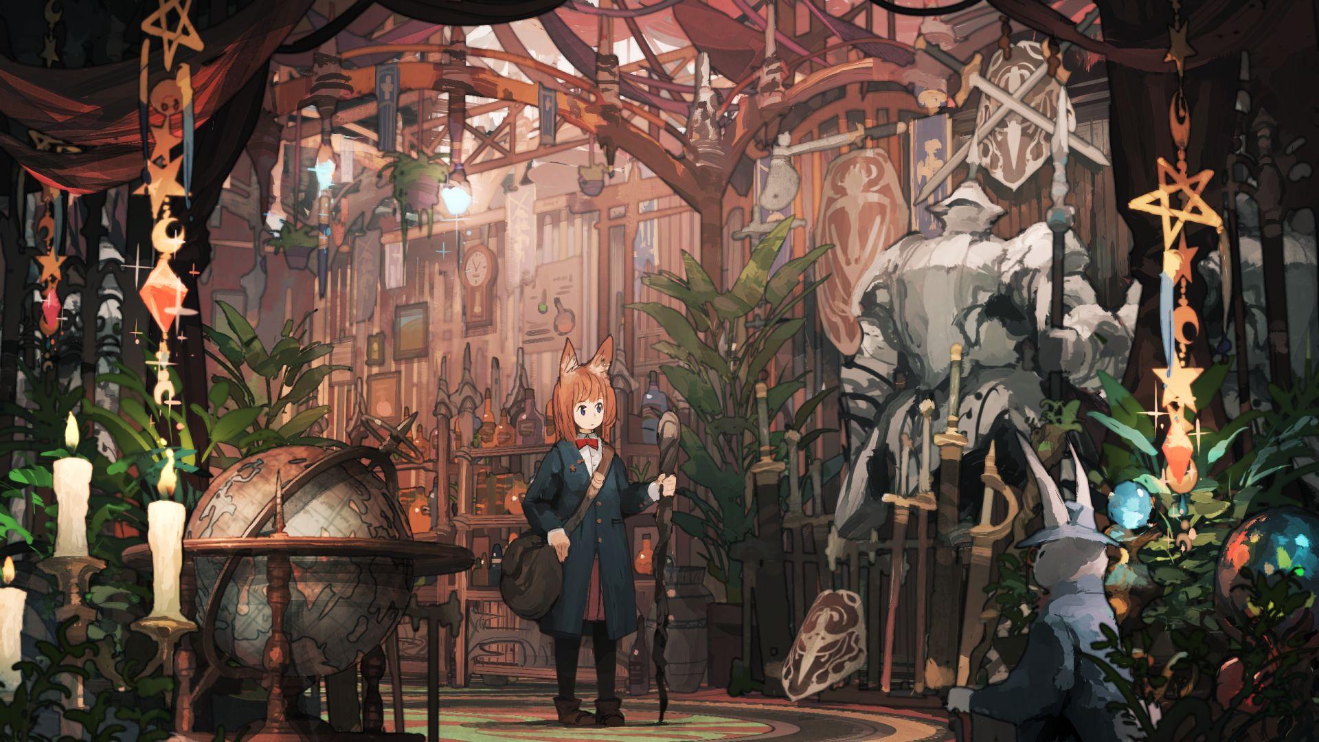 1920x1080 anime scenery wallpaper