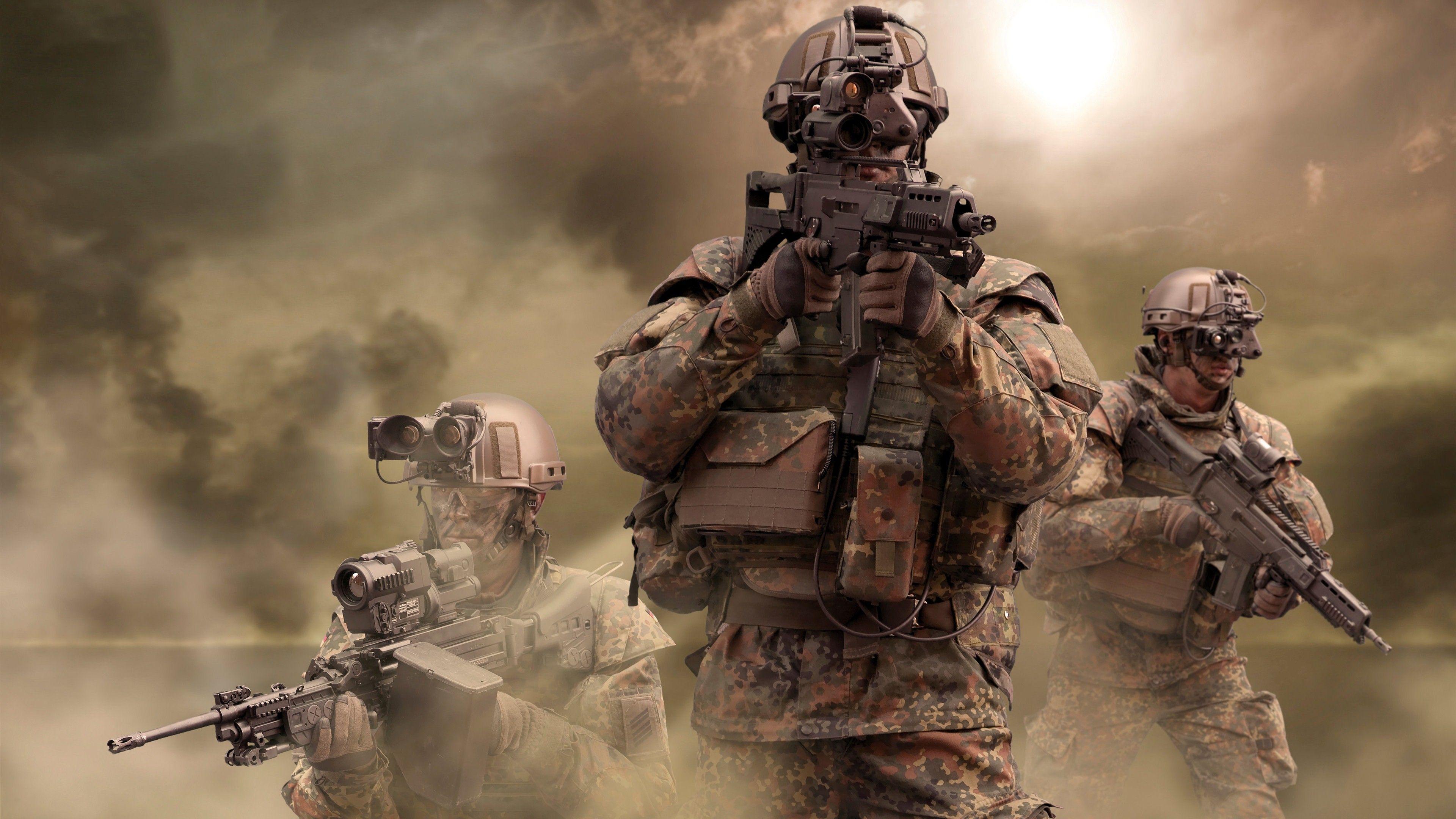 3840x2160 Australian Army Wallpaper