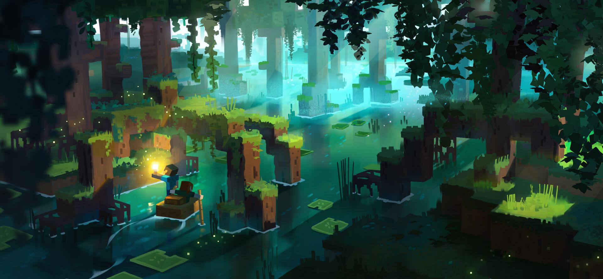 1920x890 Minecraft Live 2021- Concept Art dump!