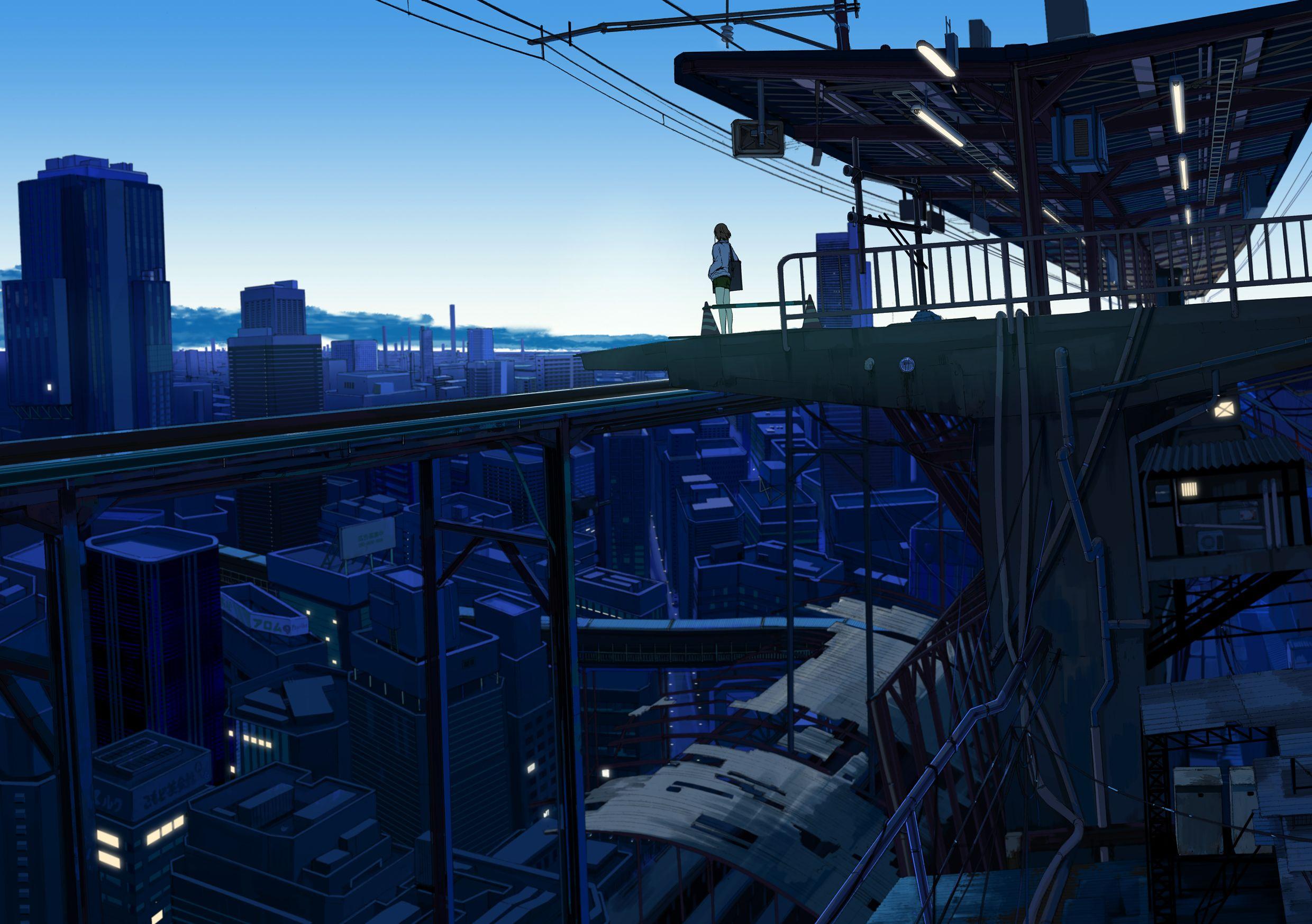 2480x1748 Anime Japan Cityscape Wallpaperx1748