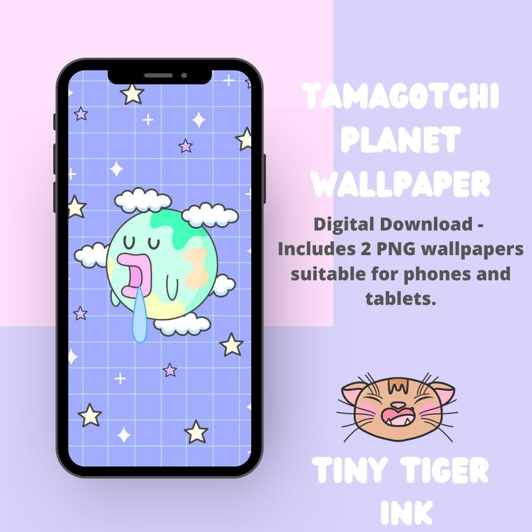 1080x1080 Tamagotchi Planet Wallpaper Mobile Cell Phone