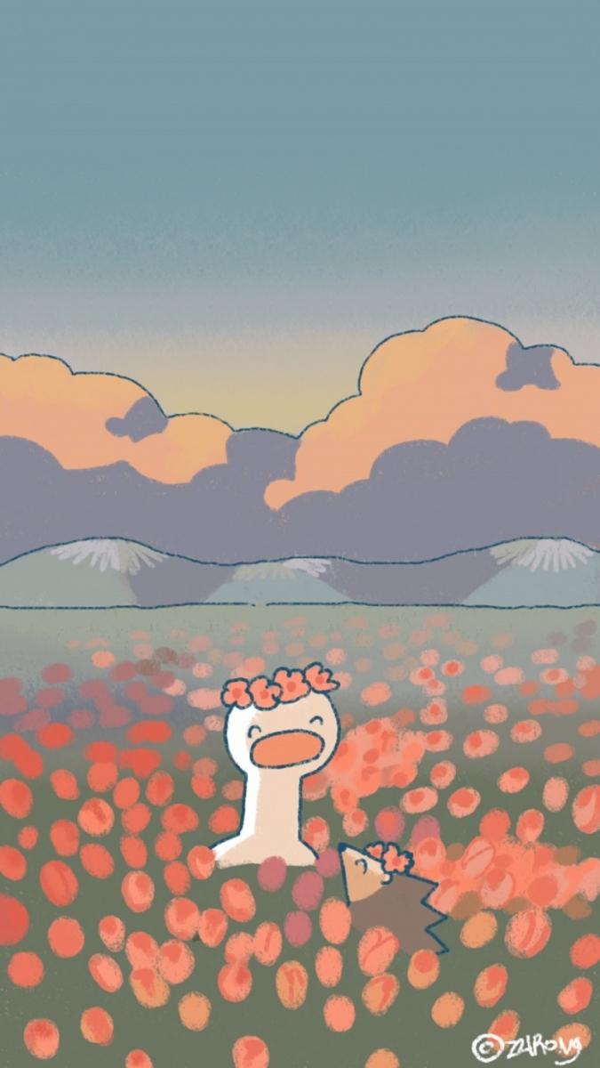 675x1200 Korean Artist Designs Cute Animal Wallpaper For Phones, Computers, & Tablets Them For Free