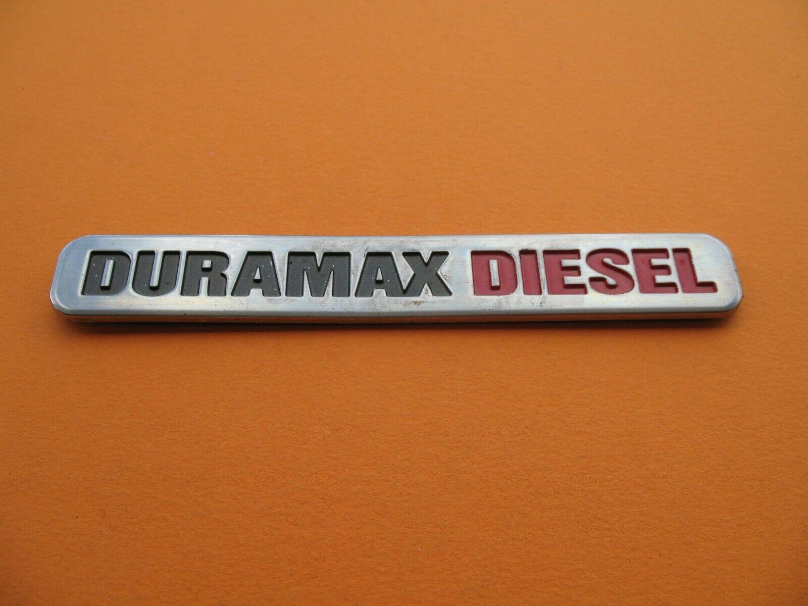 1600x1200 DODGE CHEVROLET GMC DURAMAX DIESEL REAR EMBLEM LOGO BADGE SIGN SYMBOL OEM A11592