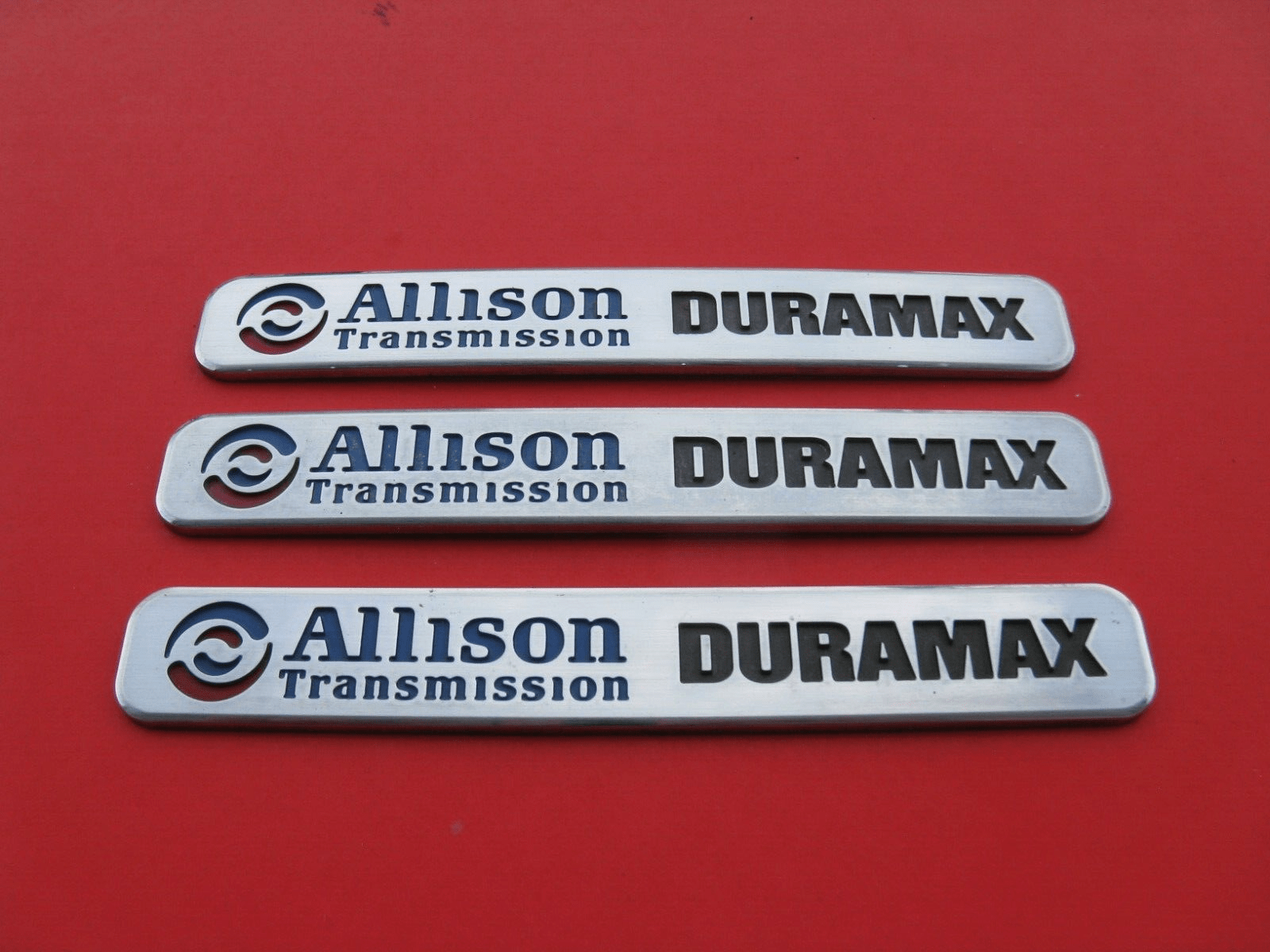 1600x1200 CHEVROLET GMC DURAMAX DURA MAX DIESEL REAR SIDE EMBLEM LOGO BADGE SIGN B11851
