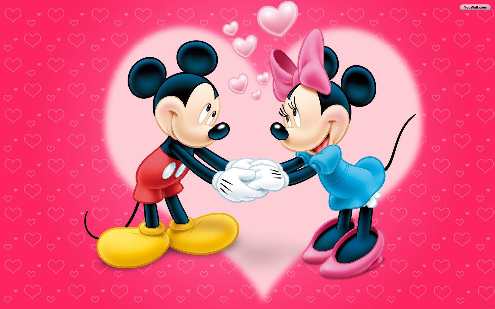 1680x1050 Wallpaper Of Mickey Mouse And Minnie WAR WALLPAPERS