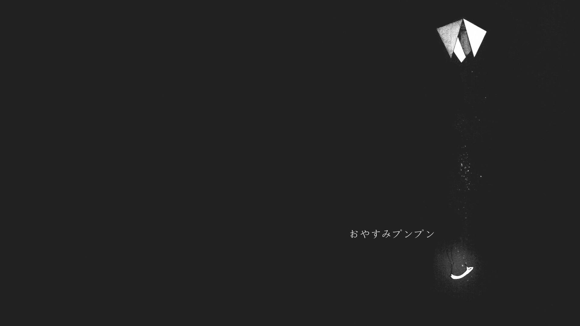 1920x1080 manga, Oyasumi Punpun, Monochrome, Punpun Onodera, Kanji, Simple background Wallpaper HD / Desktop and Mobile Background