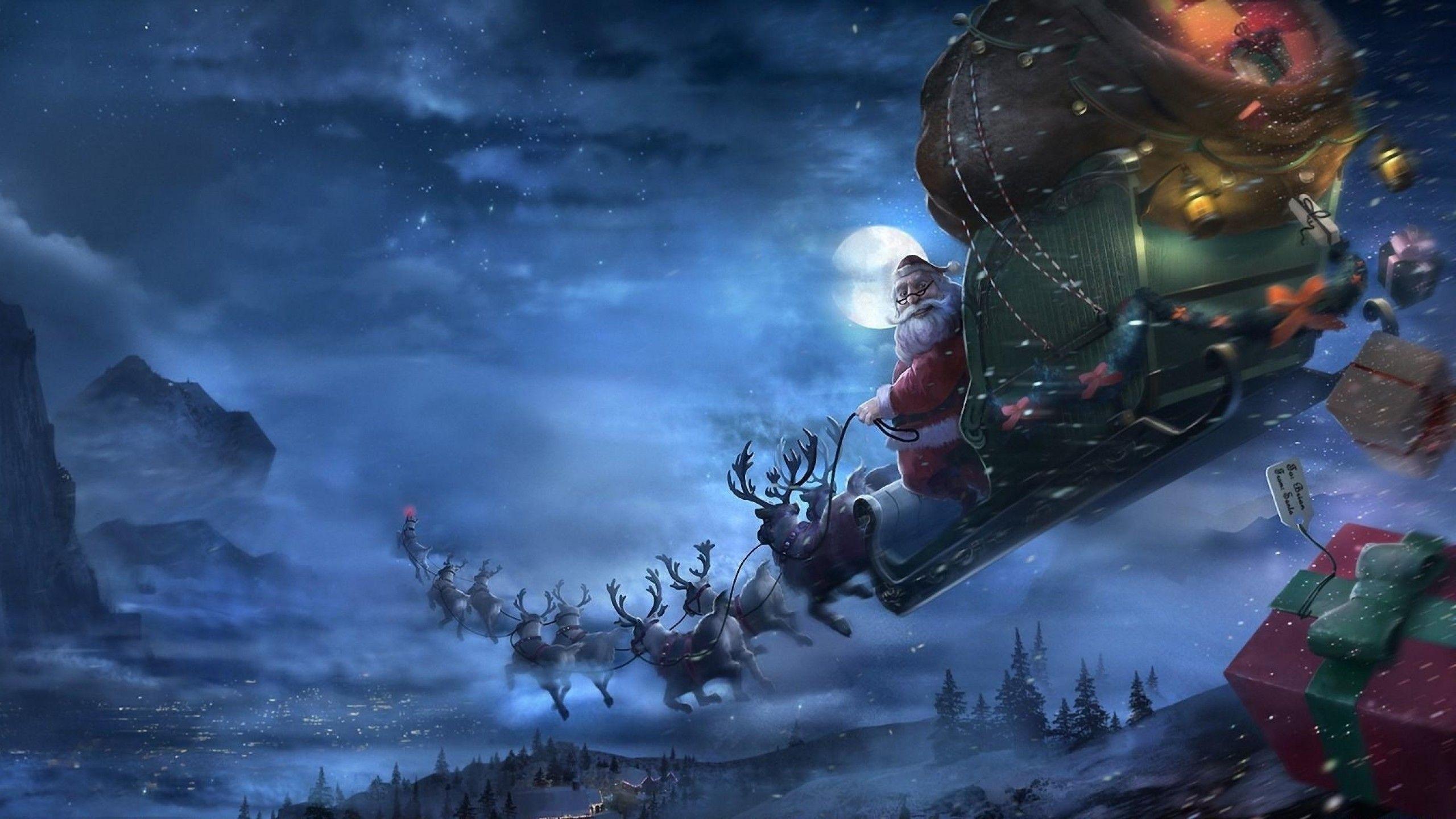 2560x1440 Christmas Wallpaper 4k Christmas Wallpaper On