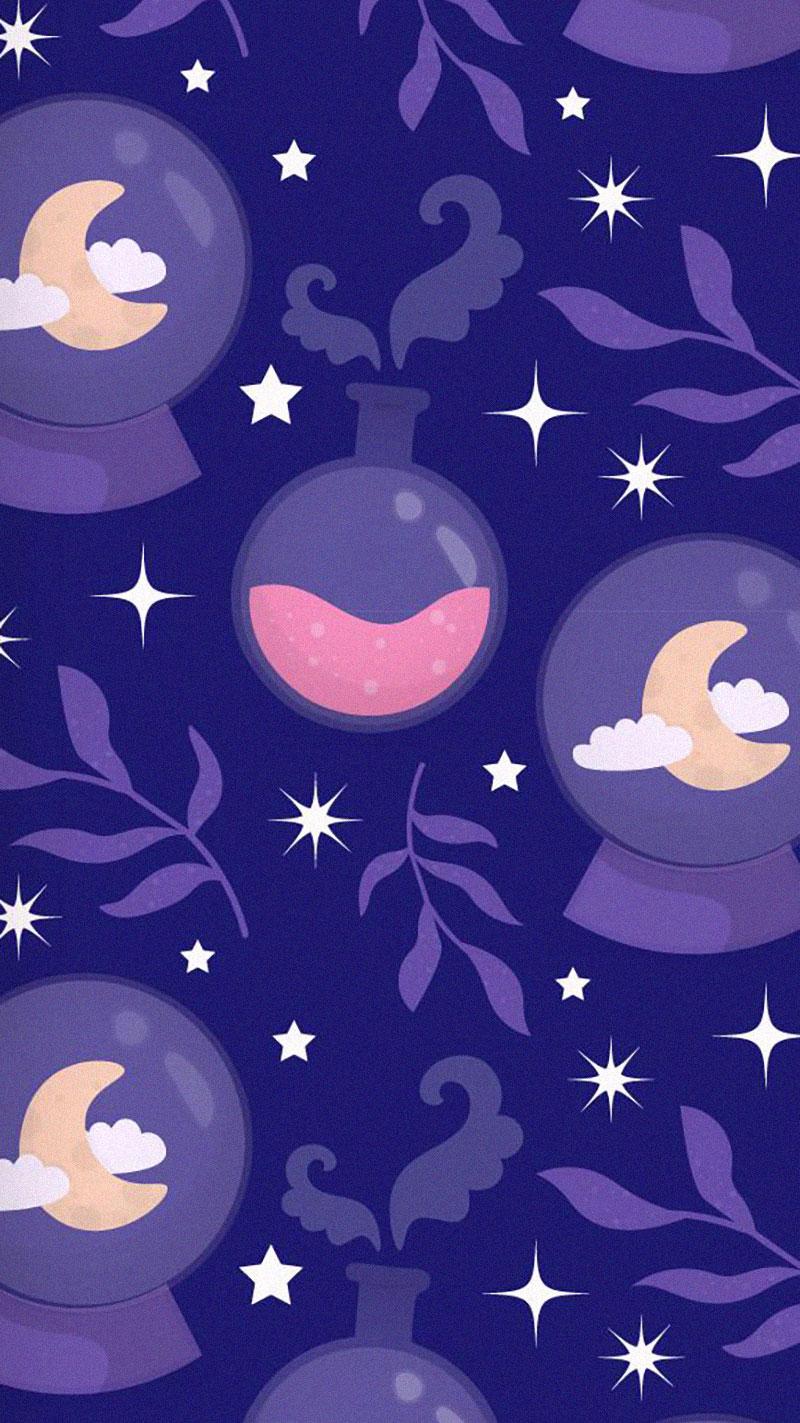 800x1423 Cute aesthetic halloween wallpaper ⋆ The Aesthetic Shop