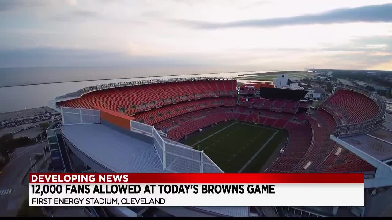 1280x720 Cleveland Browns fans are pumped about the double amount of capacity allowed in FirstEnergy Stadium