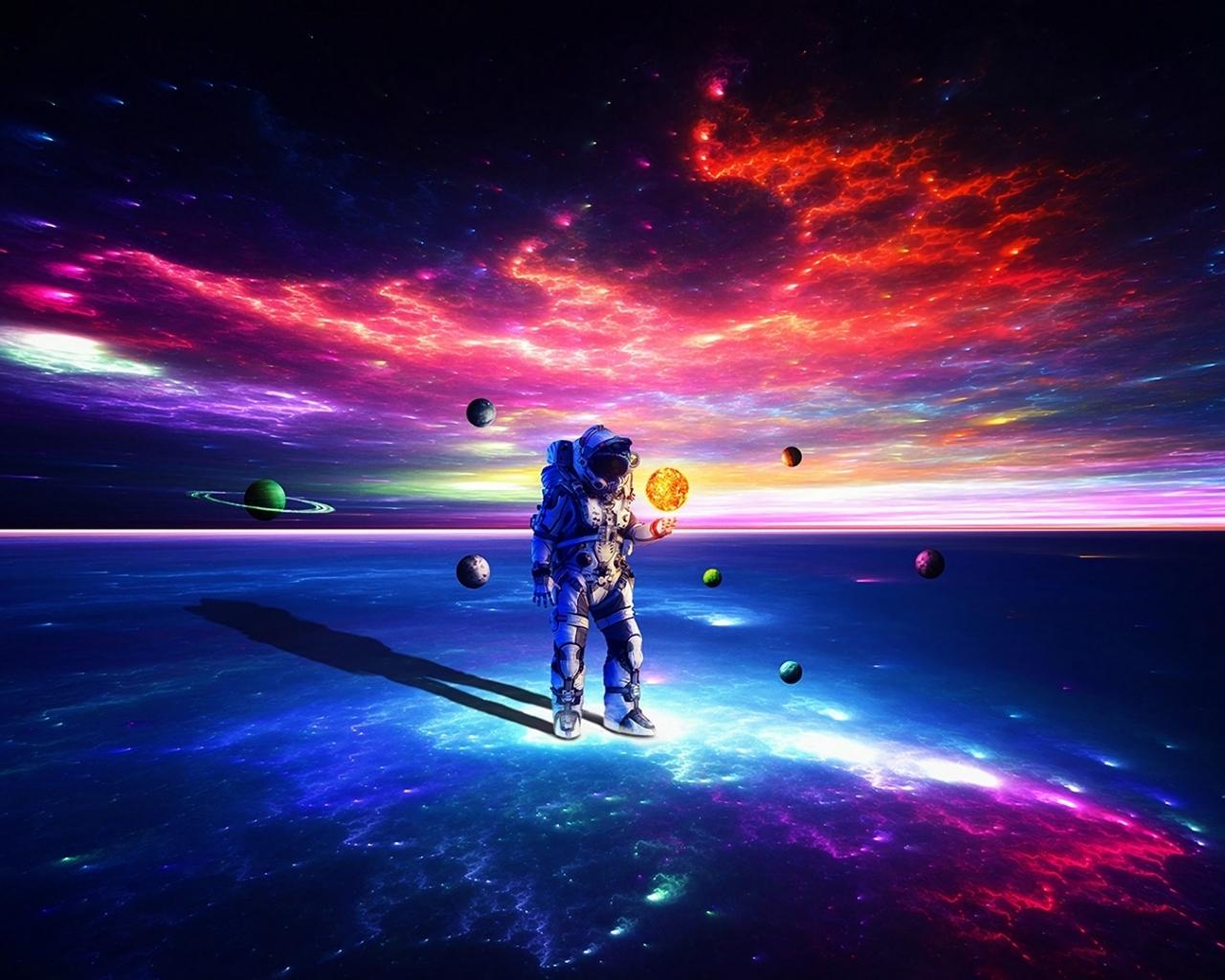 1280x1024 Astronaut Exploring Space 1280x1024 Resolution Wallpaper, HD Artist 4K Wallpaper, Image, Photo and Background