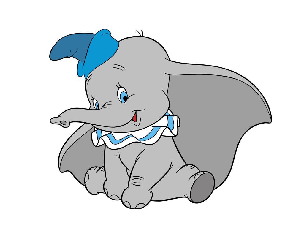 1024x768 image Dumbo Disney Cartoons