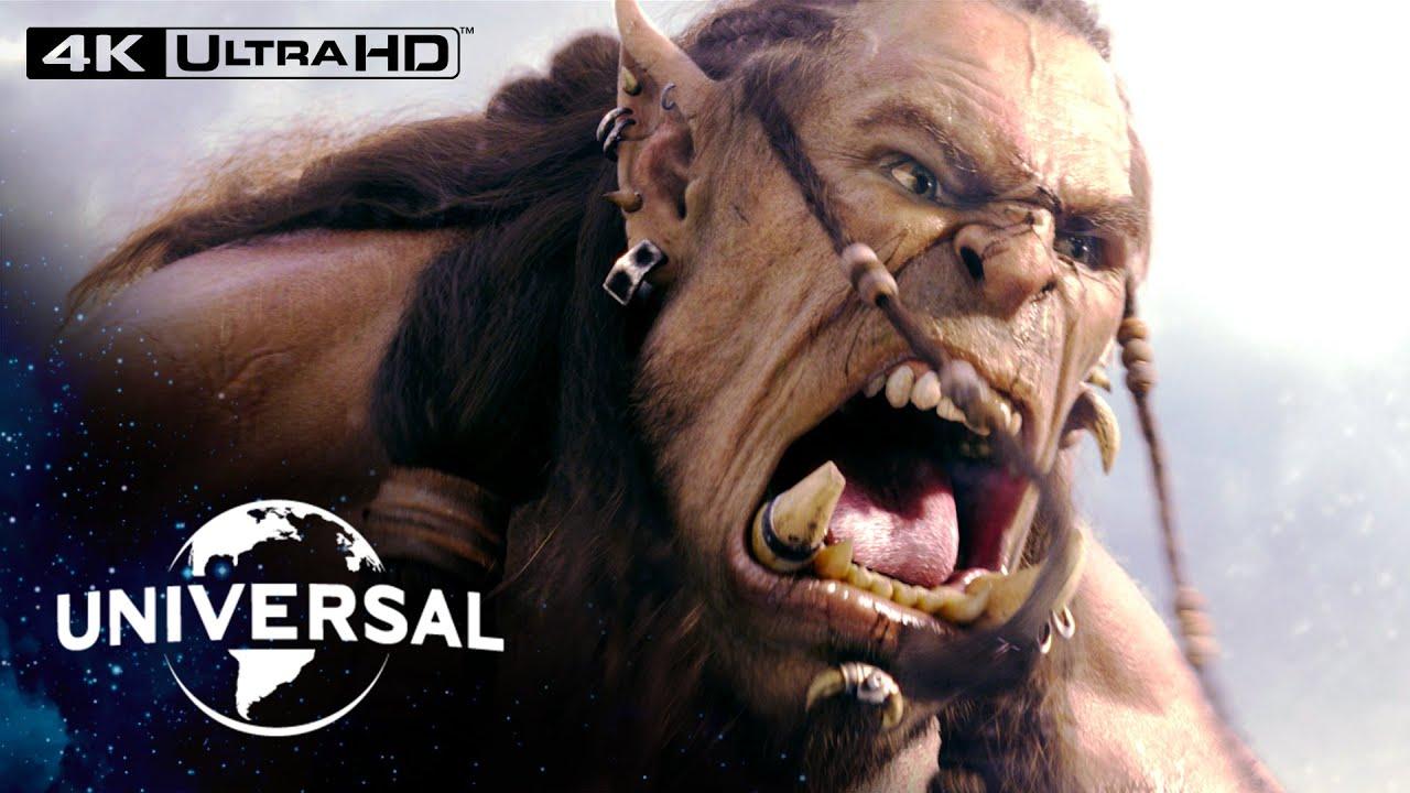 1280x720 Warcraft. Durotan vs. Gul'dan Fight in 4K HDR