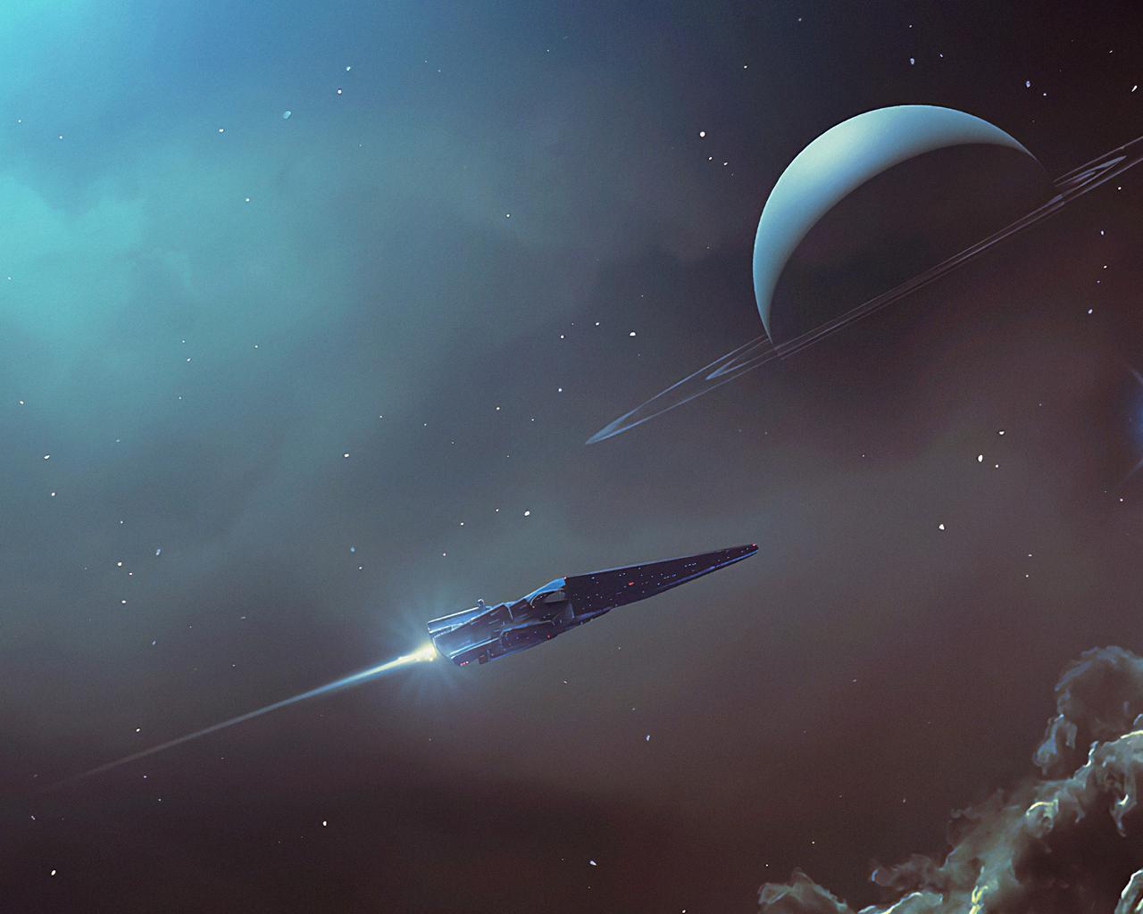1280x1024 Left In Space 1280x1024 Resolution HD 4k Wallpaper, Image, Background, Photo and Picture