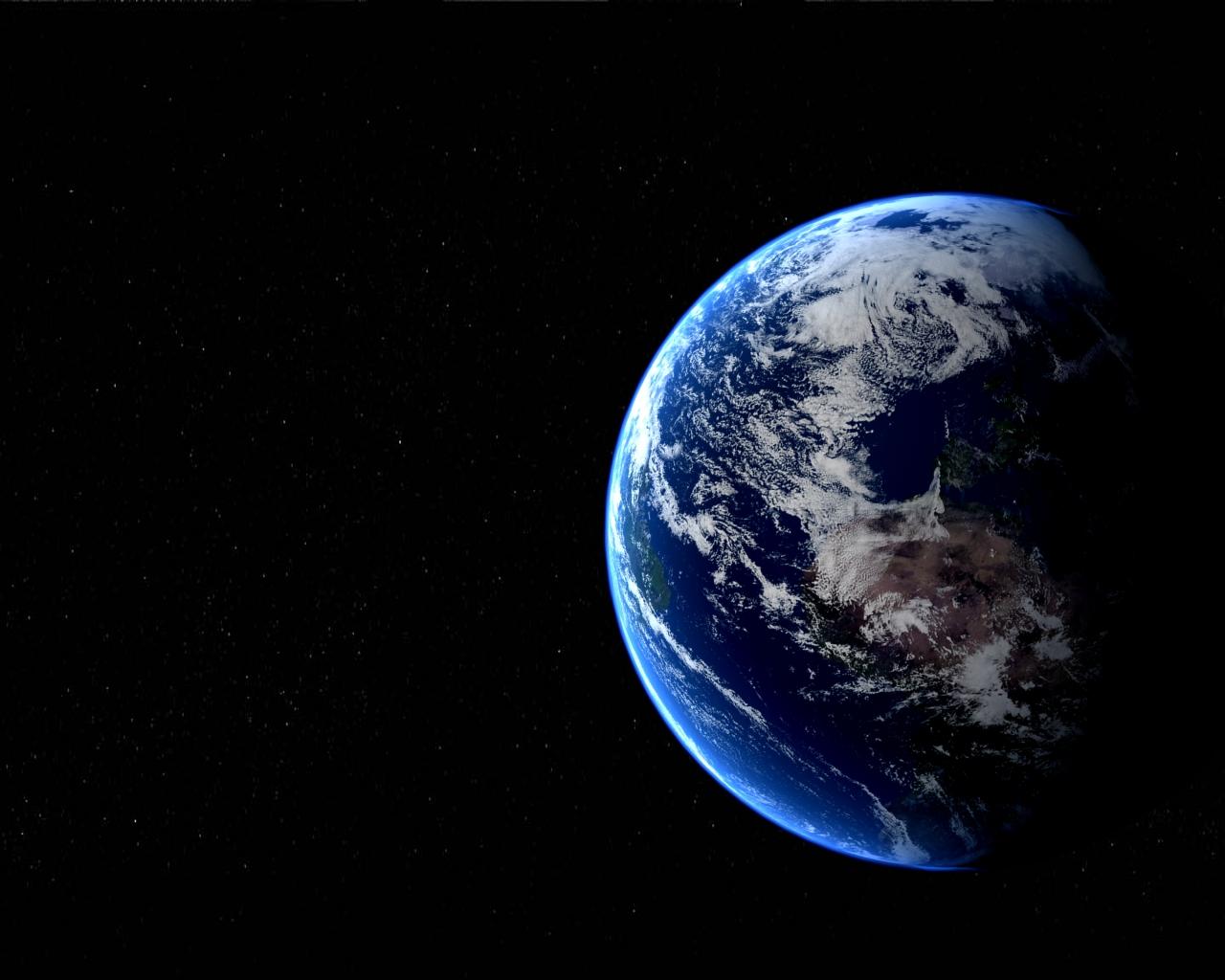 1280x1024 Earth From Space Wallpaper:1280x1024