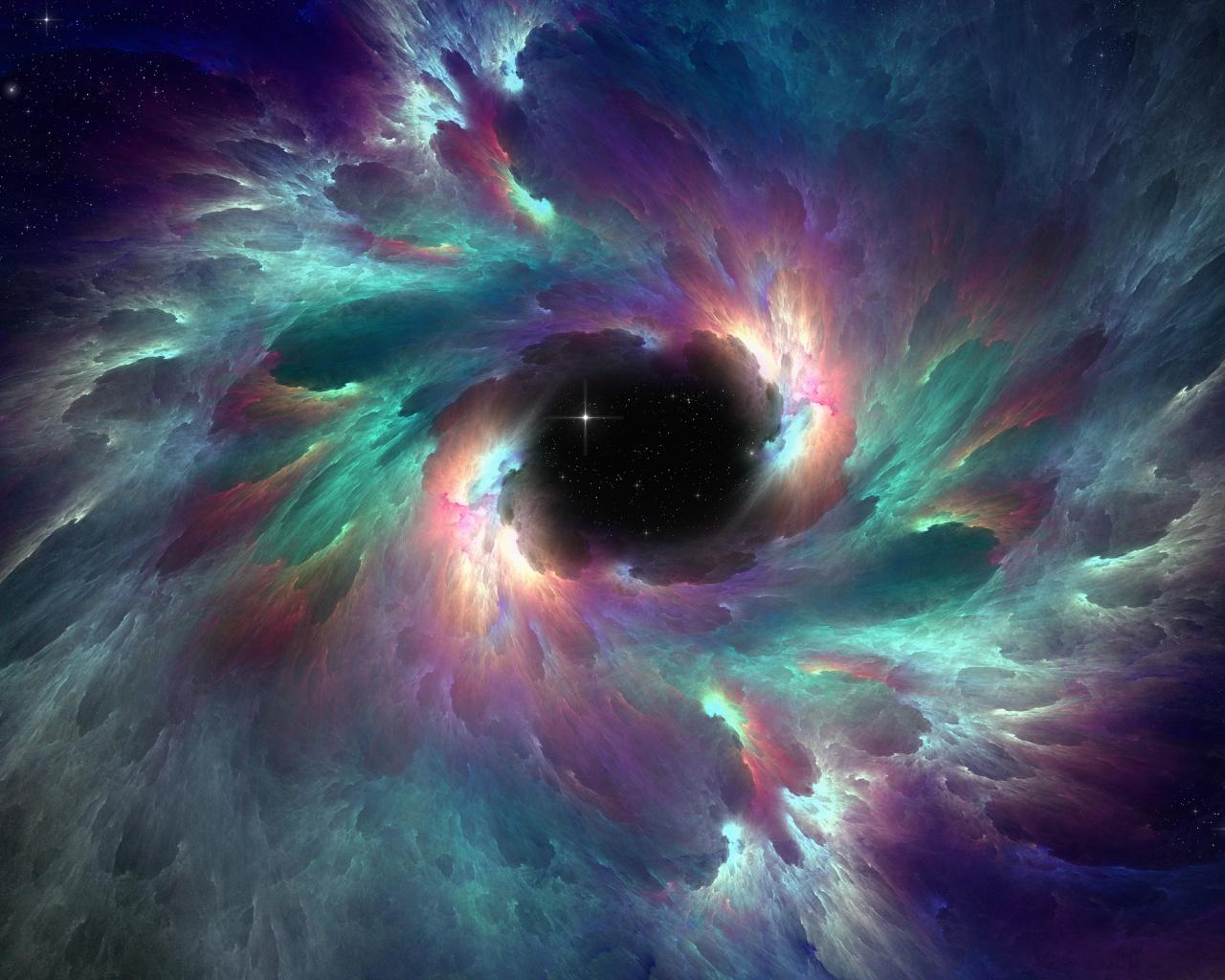 1280x1024 Outer Space Vortex desktop PC and Mac wallpaper
