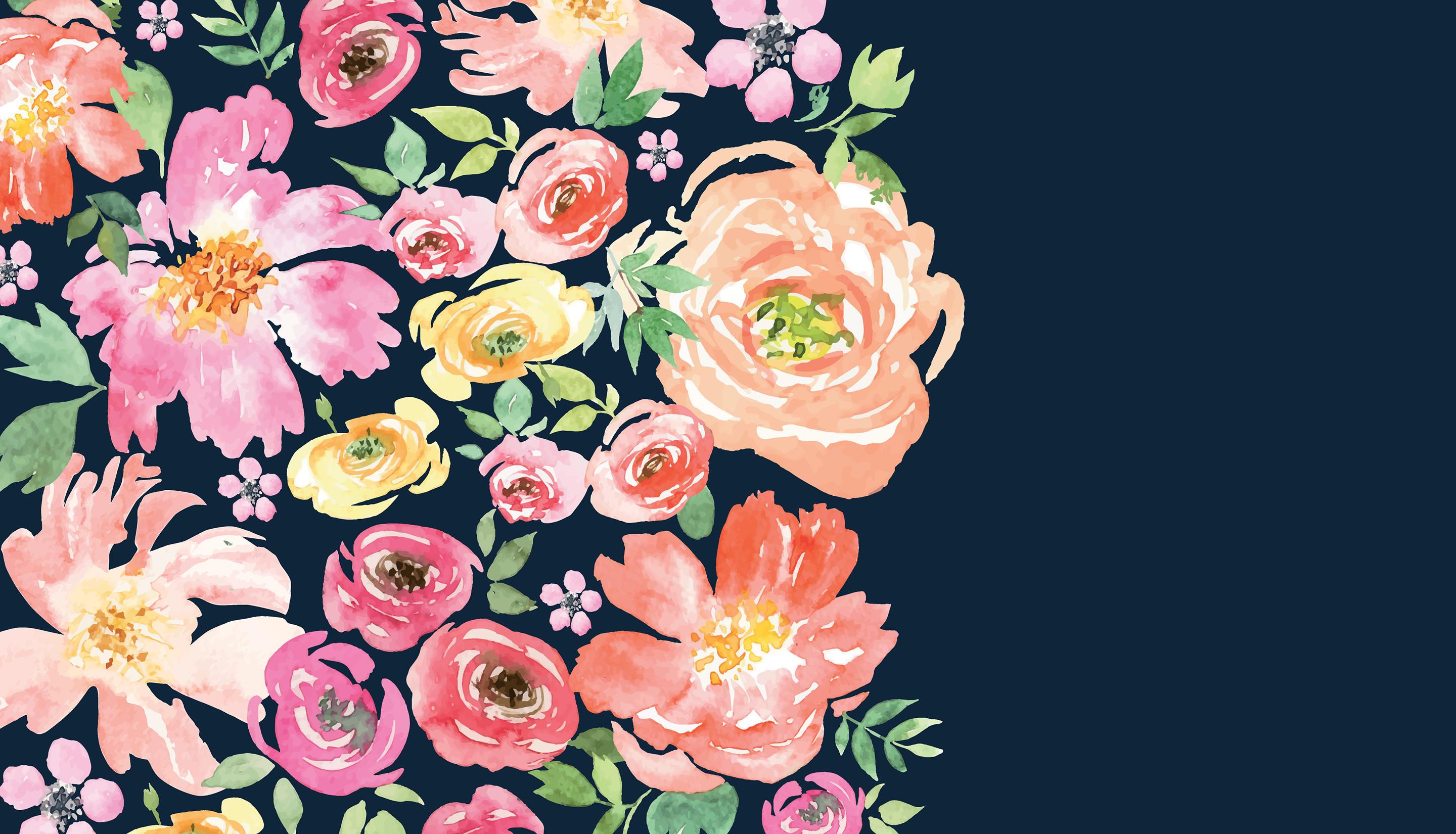 2880x1650 Floral Desktop Wallpaper