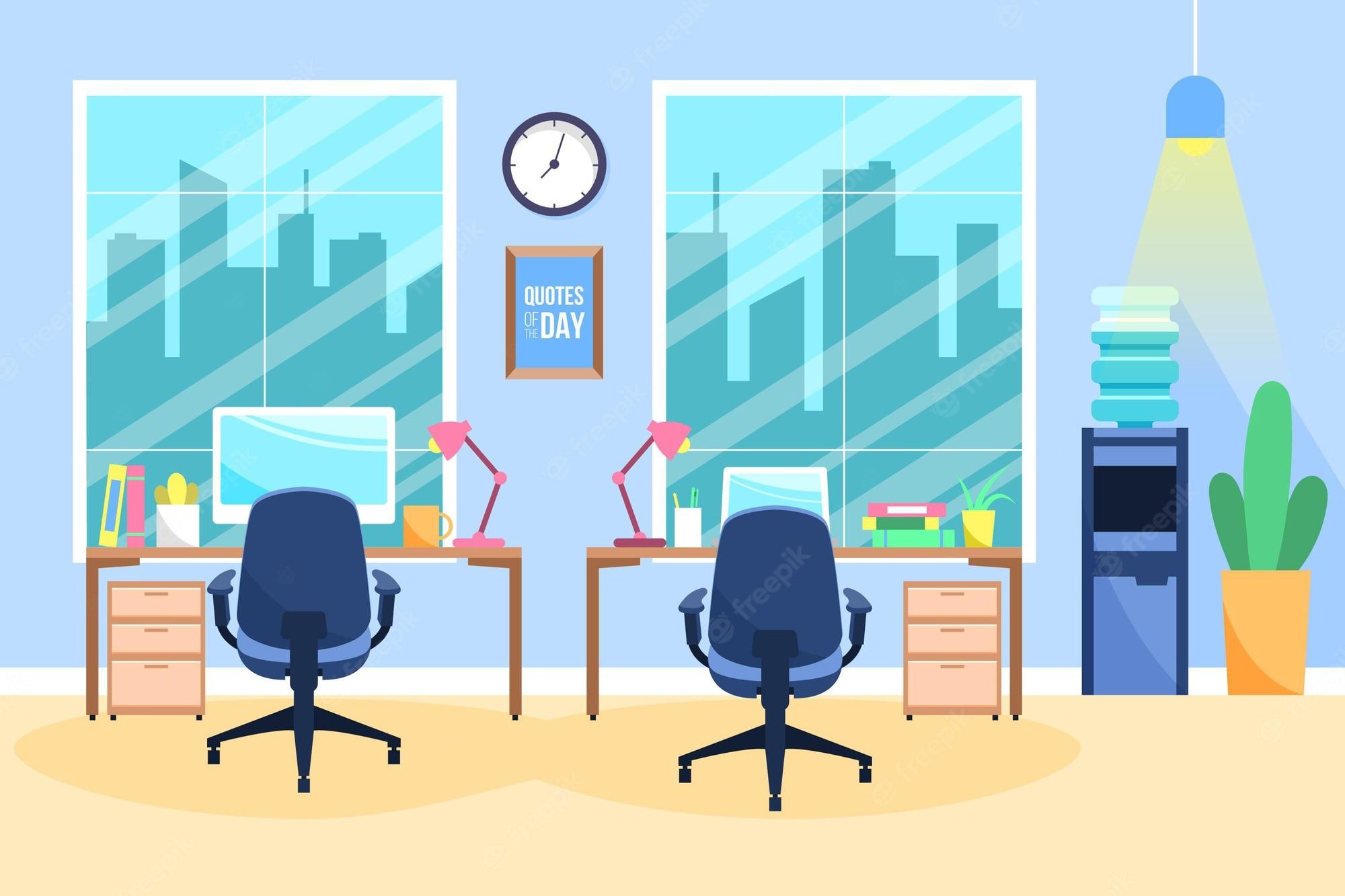 2000x1333 Office background wallpaper Vectors & Illustrations for Free Download