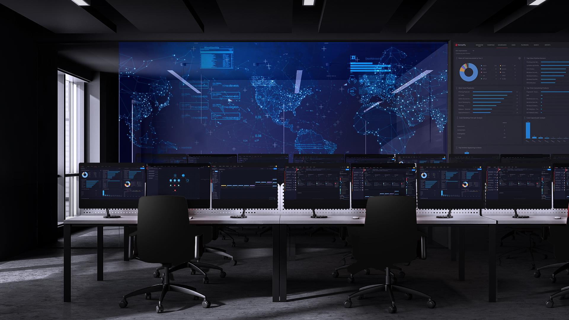1920x1080 Futuristic office