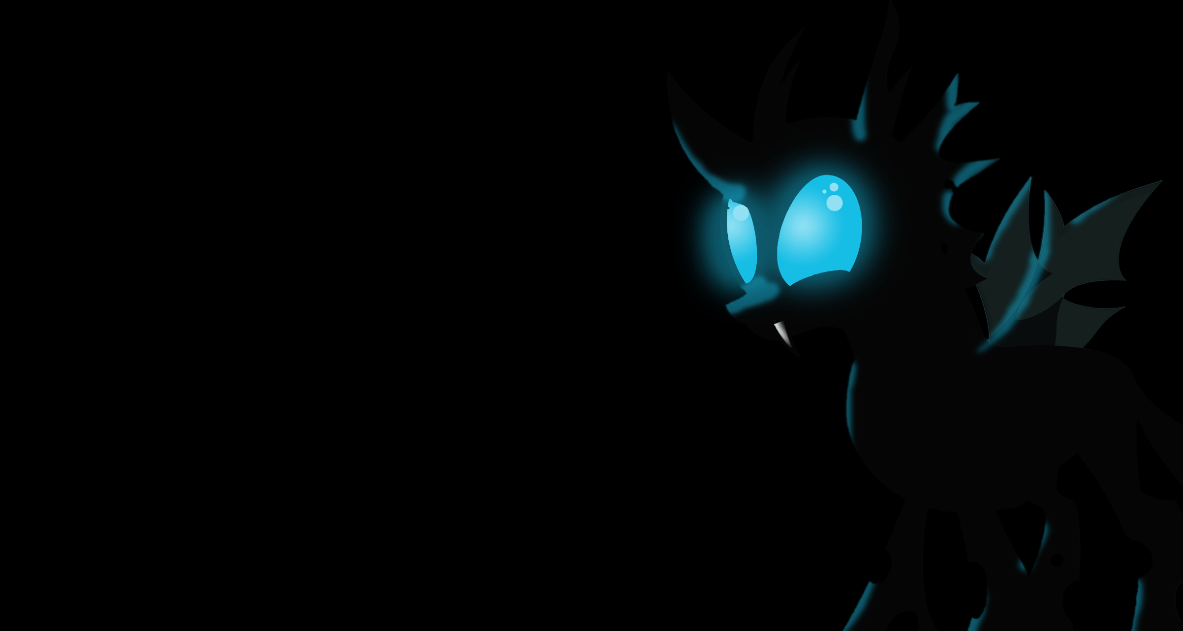 2404x1283 Changeling Background by IceOfWaterflock. My Little Pony wallpaper. My Little Wallpaper are Magic
