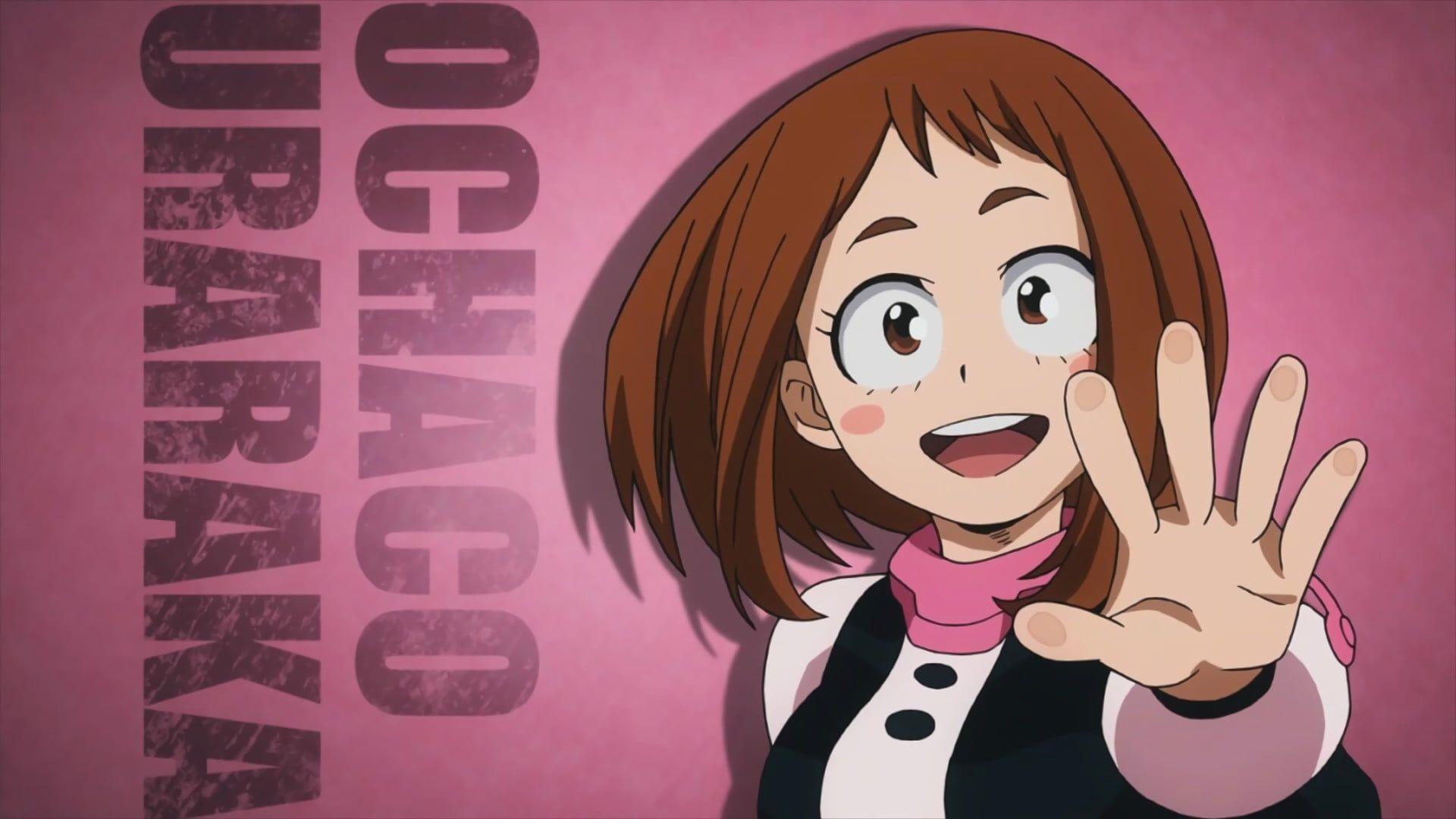 1920x1080 Ochaco Uraraka illustration, Boku no Hero Academia HD wallpaper