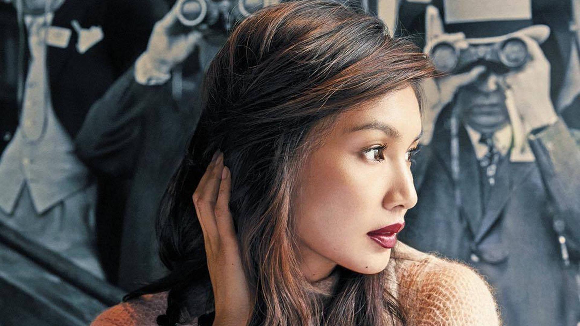 1920x1080 Download Dramatic Gemma Chan Pose Wallpaper