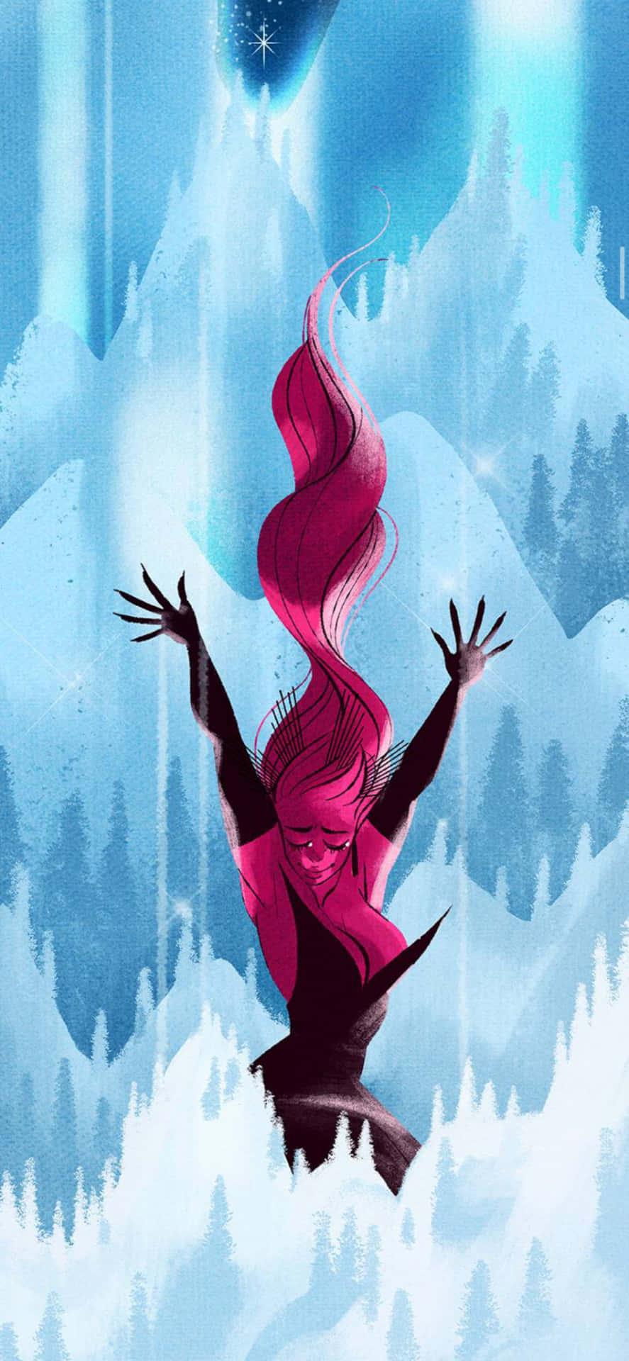 887x1920 Download Lore Olympus Webtoon Wallpaper