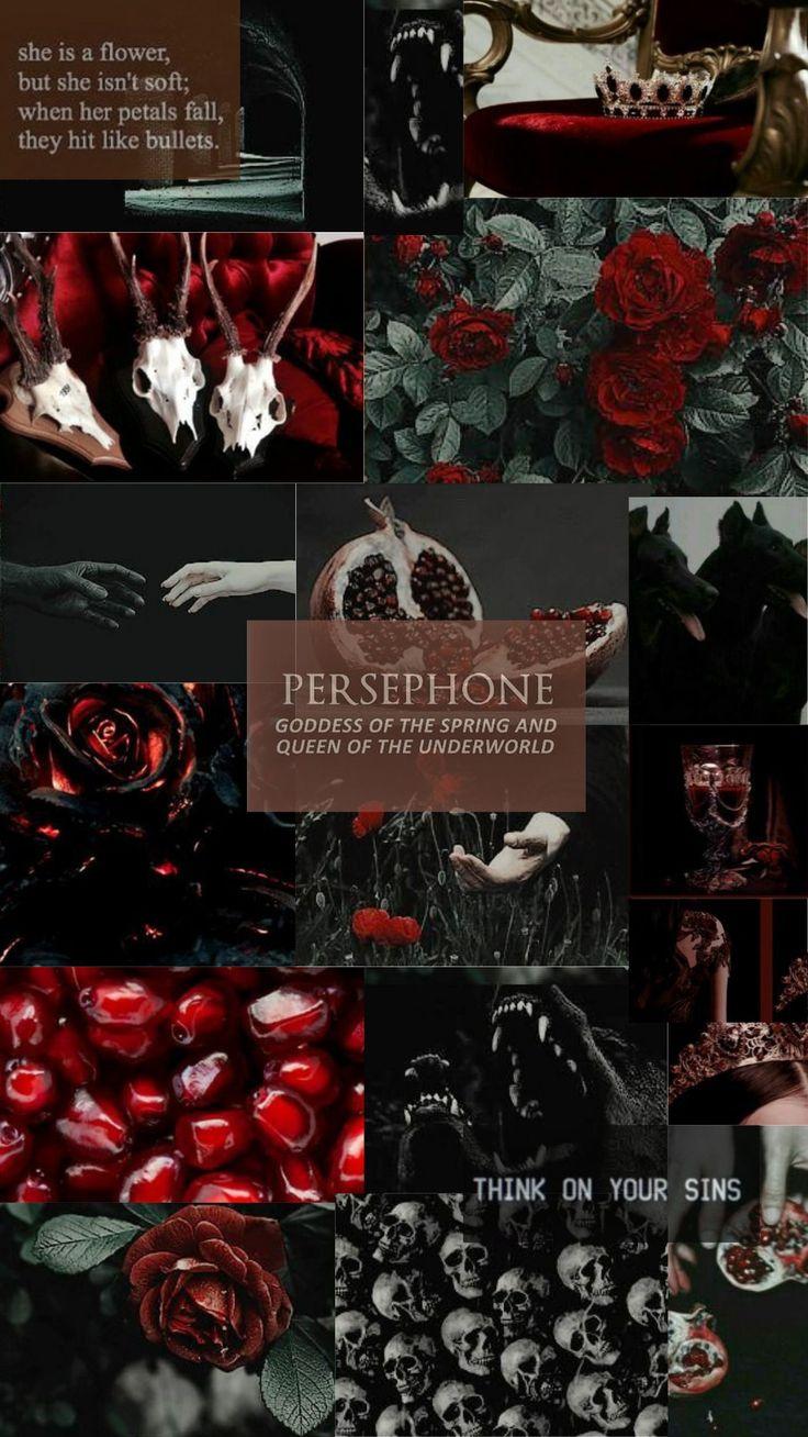736x1308 Persephone aesthetic. Greek mythology gods, Greek mythology art, Greek gods and goddesses