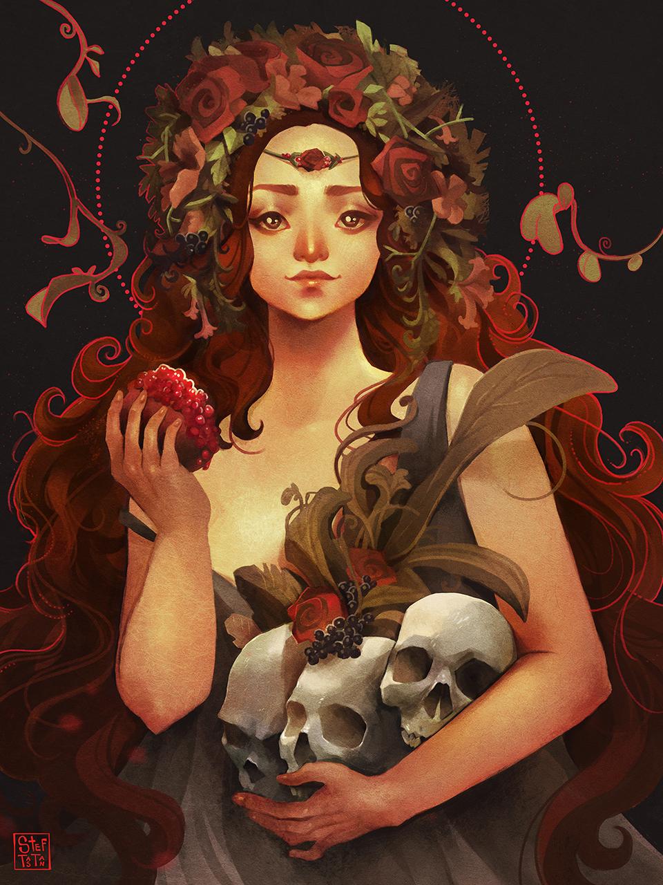 960x1280 Persephone. Gods and Demons