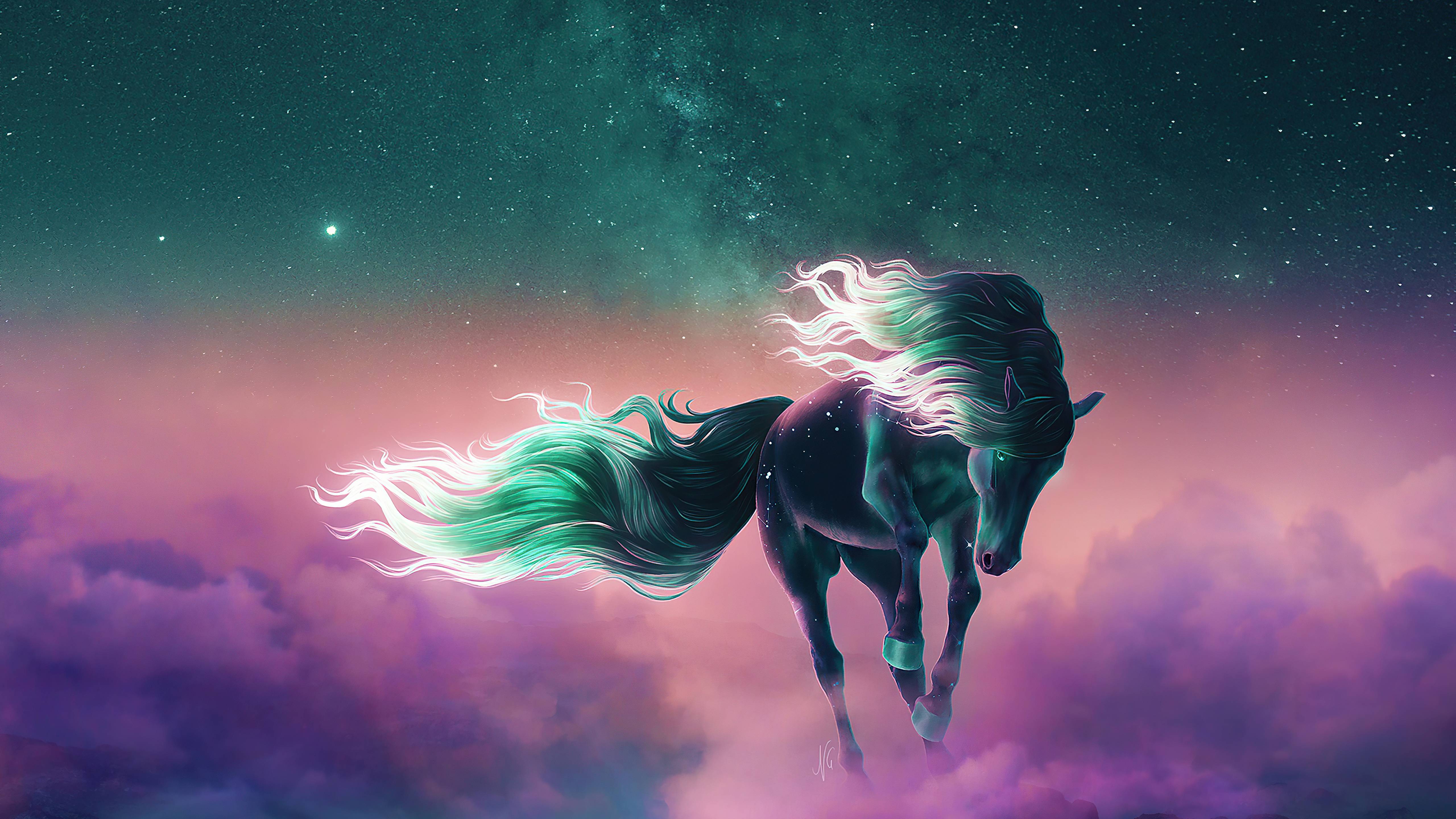Galaxy Horse Wallpapers Top Free Galaxy