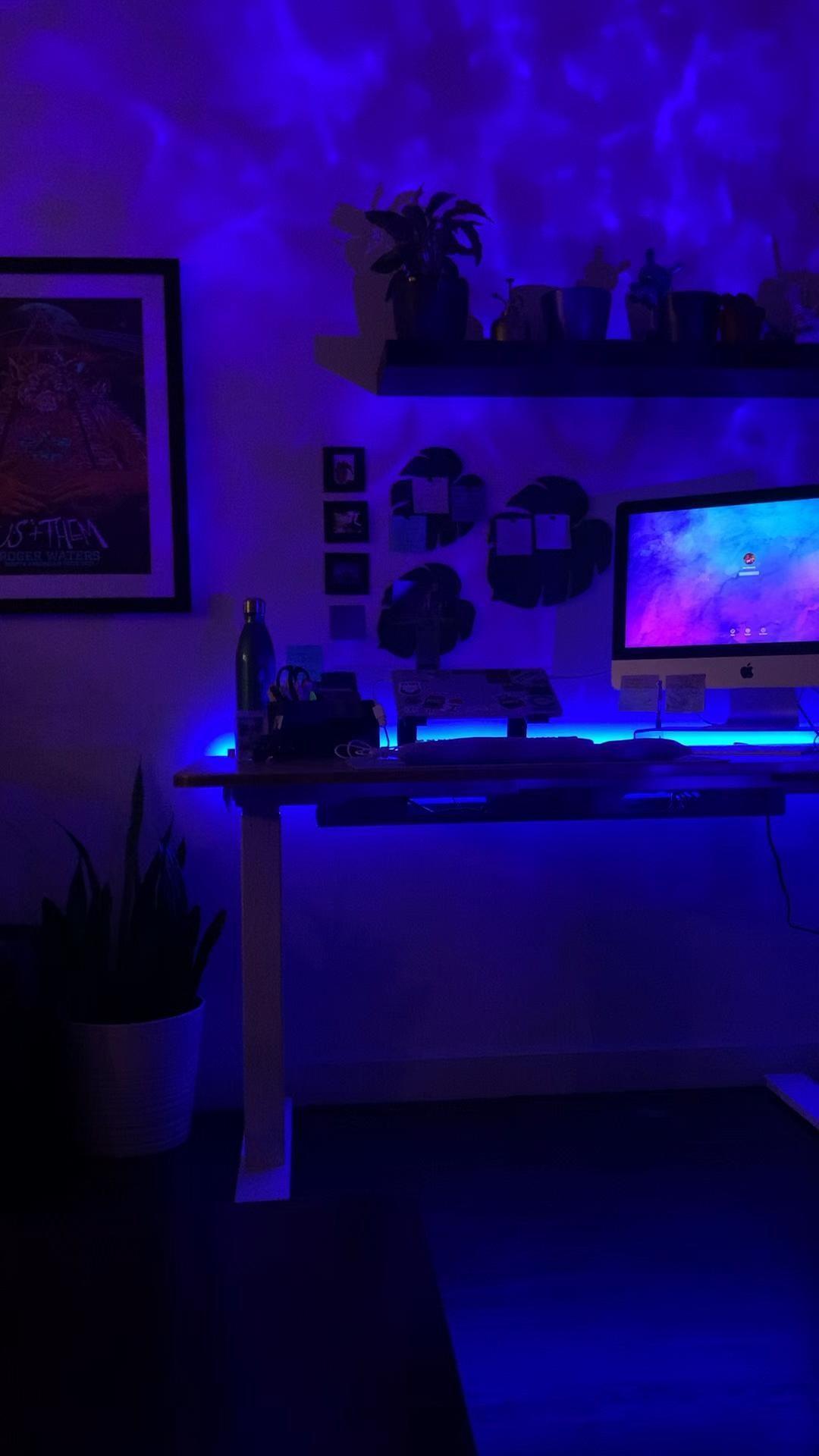 1080x1920 Video decor room game design. PC Gaming Room GIRL